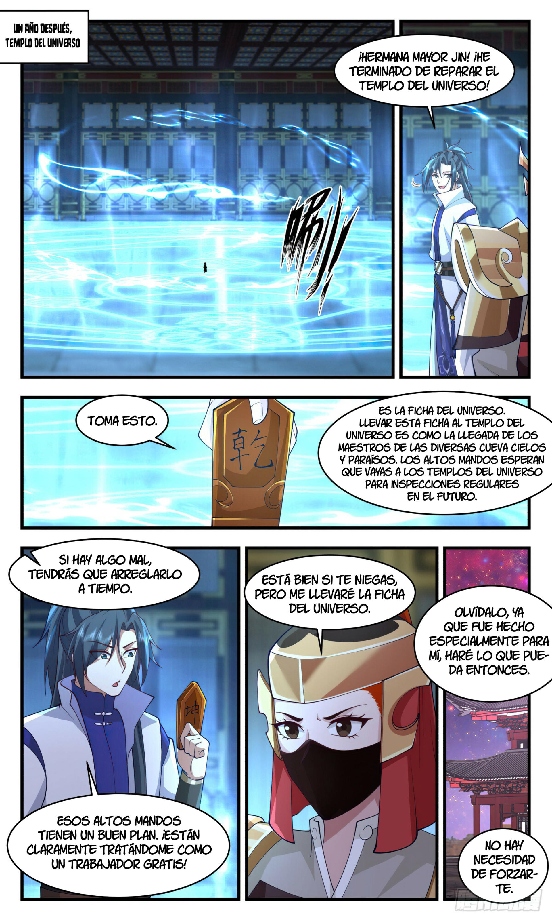 Martial Peak Capítulo 2890 - Página 5 en español