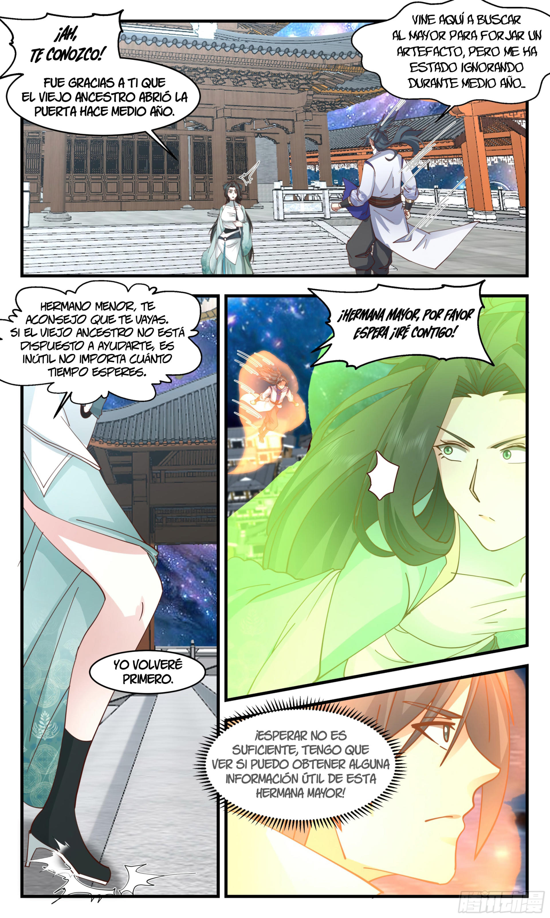 Martial Peak Capítulo 2892 - Página 3 en español