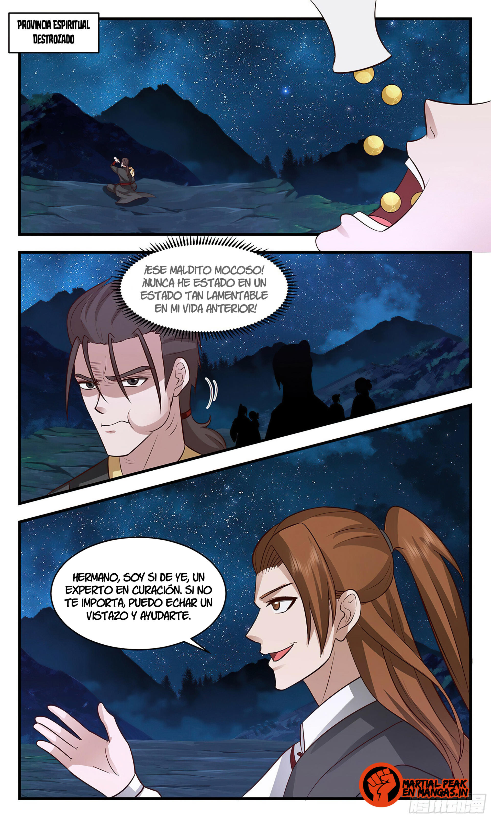 Martial Peak Capítulo 2896 - Página 4 en español