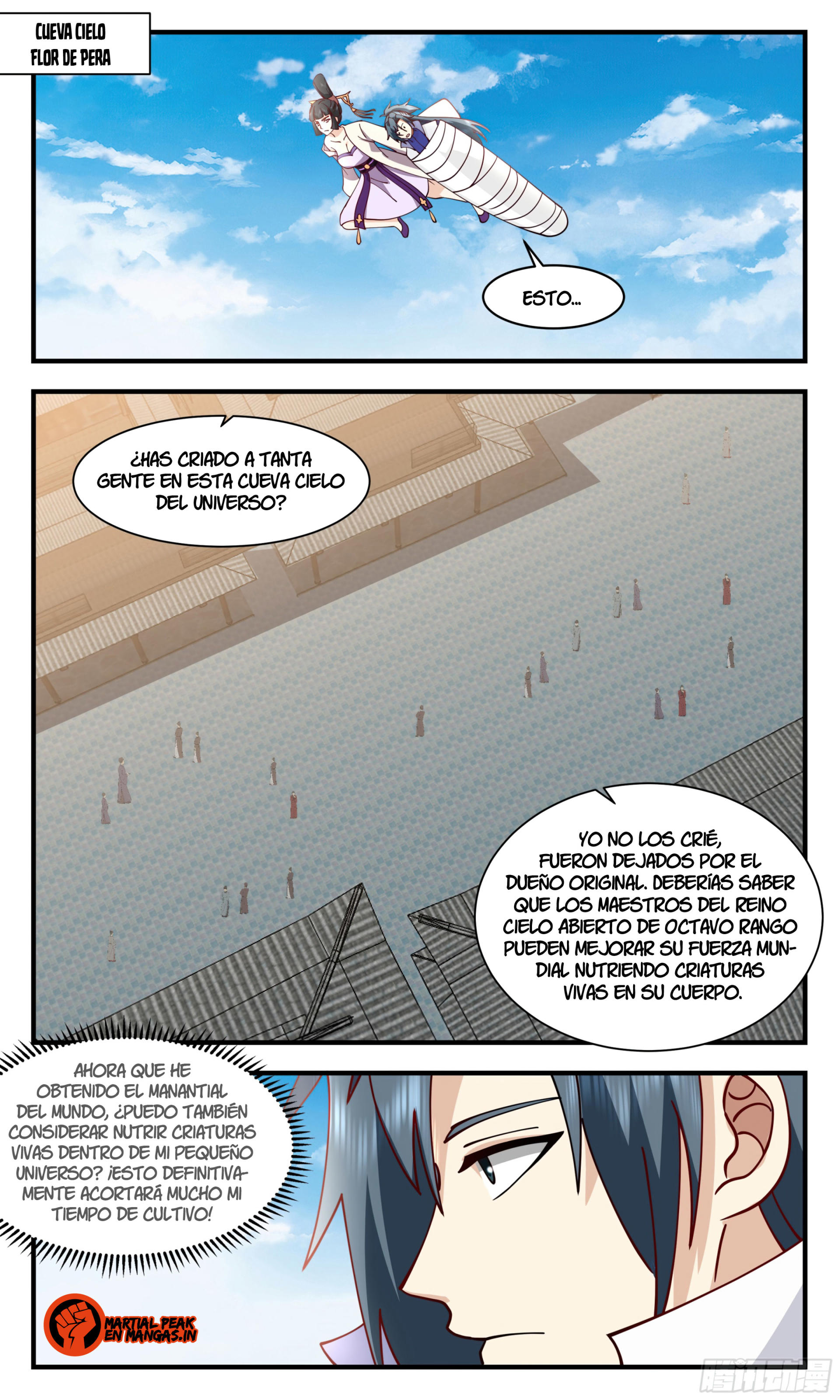 Martial Peak Capítulo 2900 - Página 12 en español