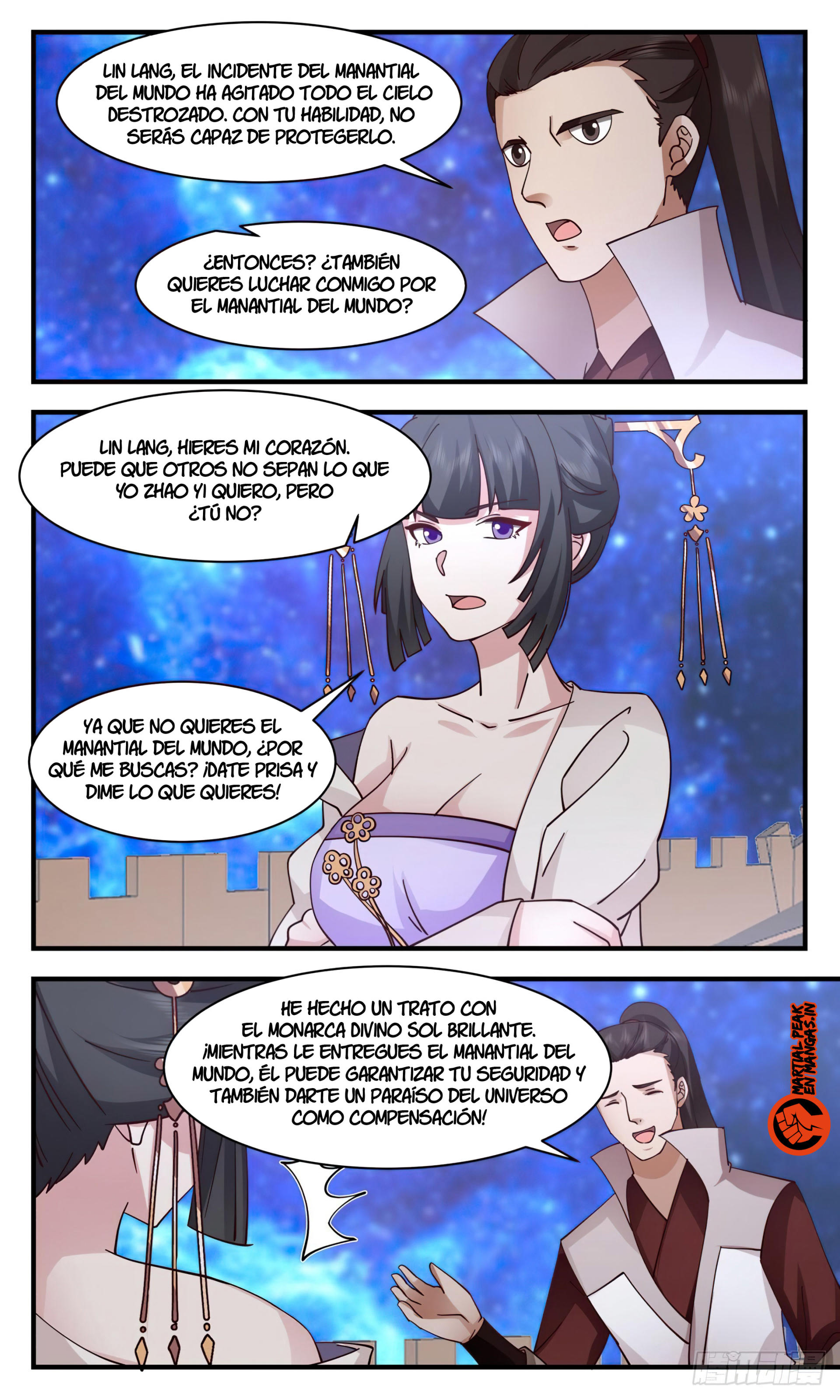 Martial Peak Capítulo 2906 - Página 6 en español