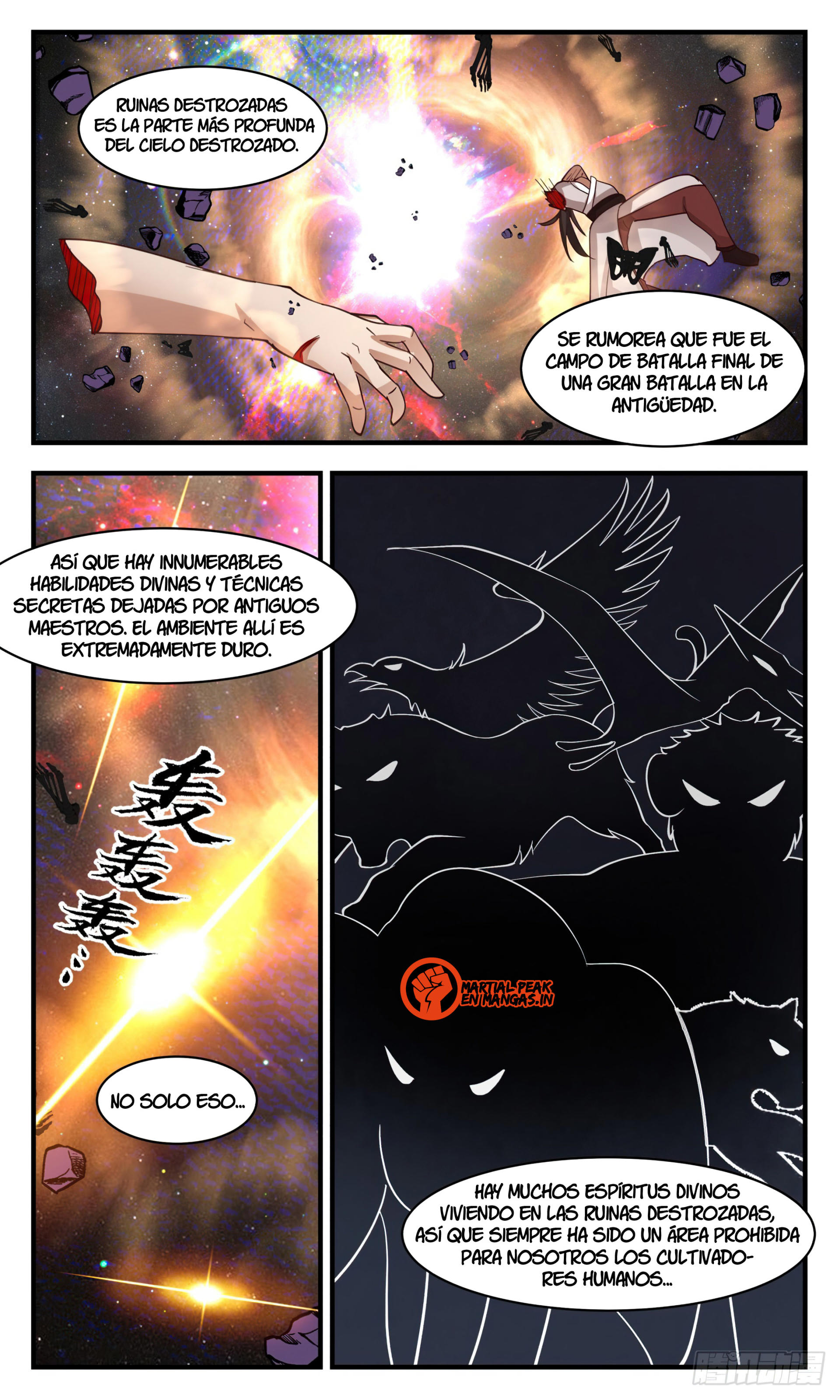 Martial Peak Capítulo 2907 - Página 5 en español