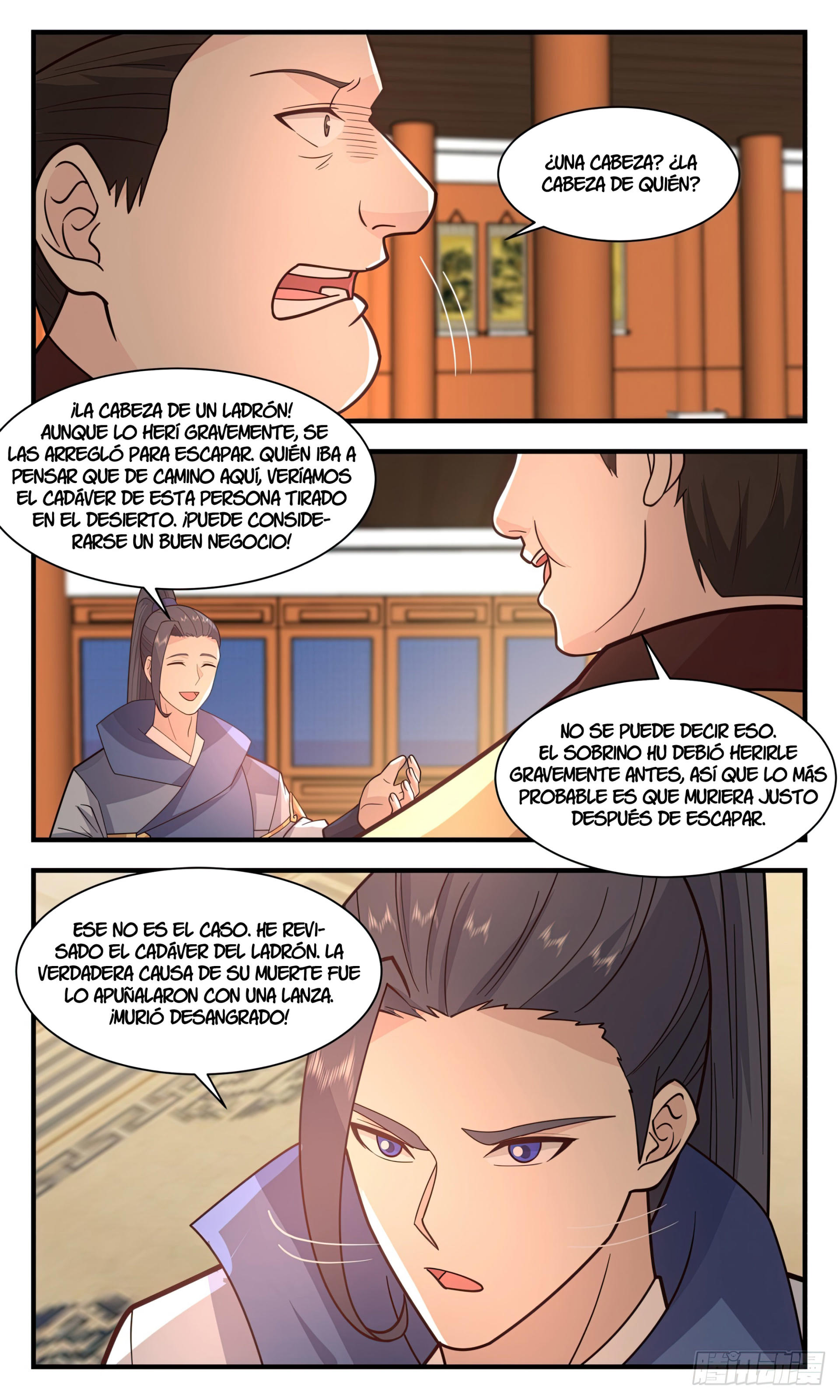 Martial Peak Capítulo 2917 - Página 12 en español