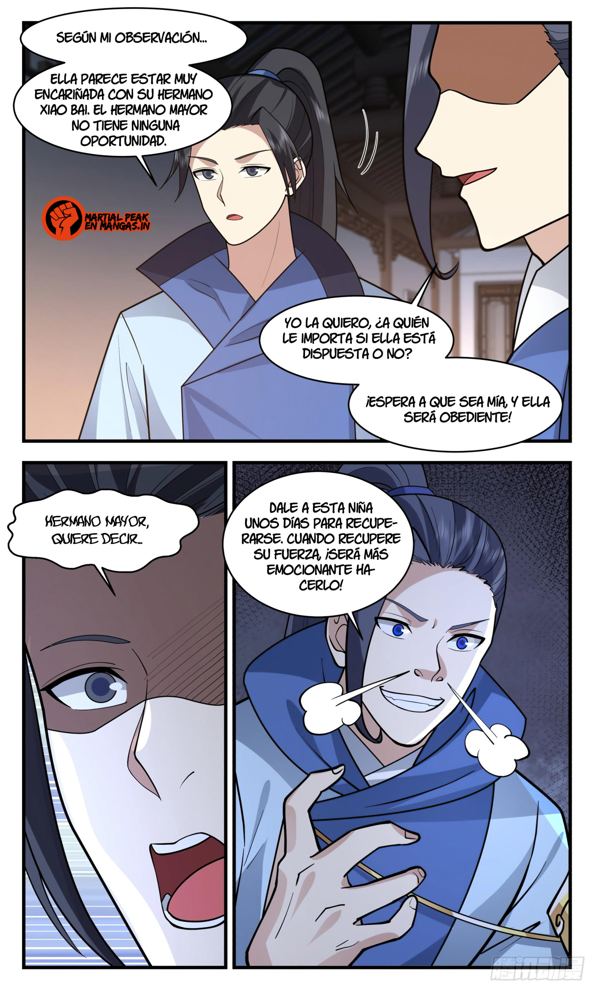 Martial Peak Capítulo 2918 - Página 3 en español