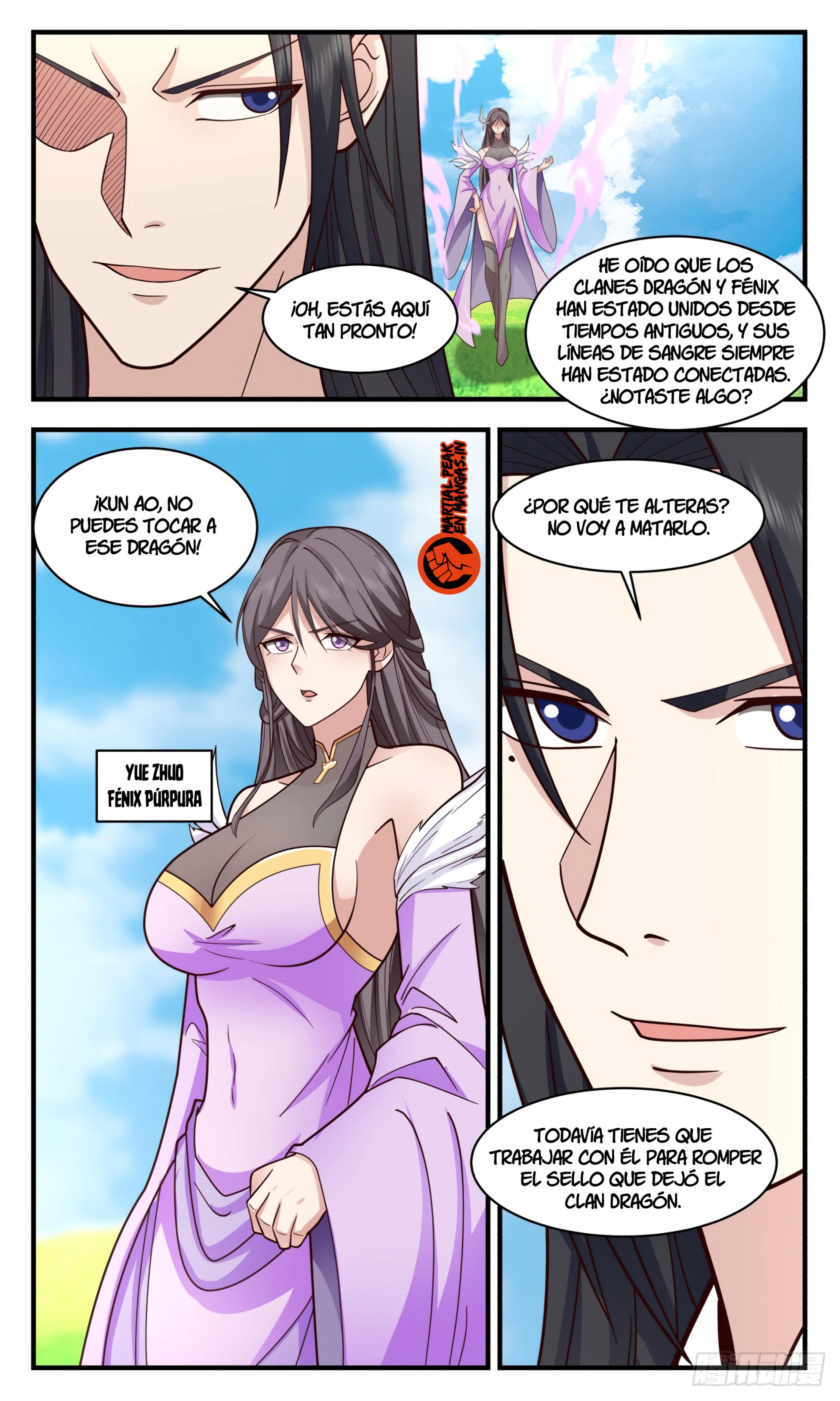 Martial Peak Capítulo 2921 - Página 3 en español
