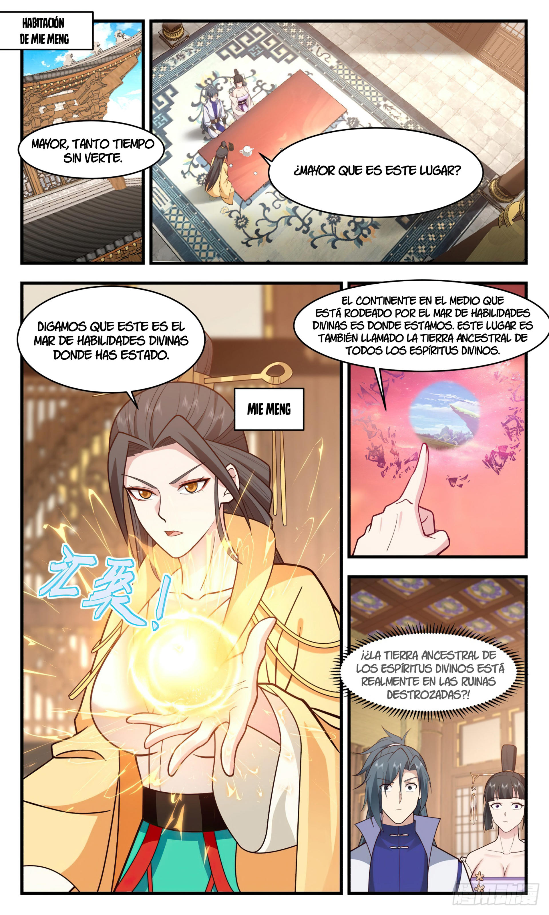 Martial Peak Capítulo 2921 - Página 8 en español