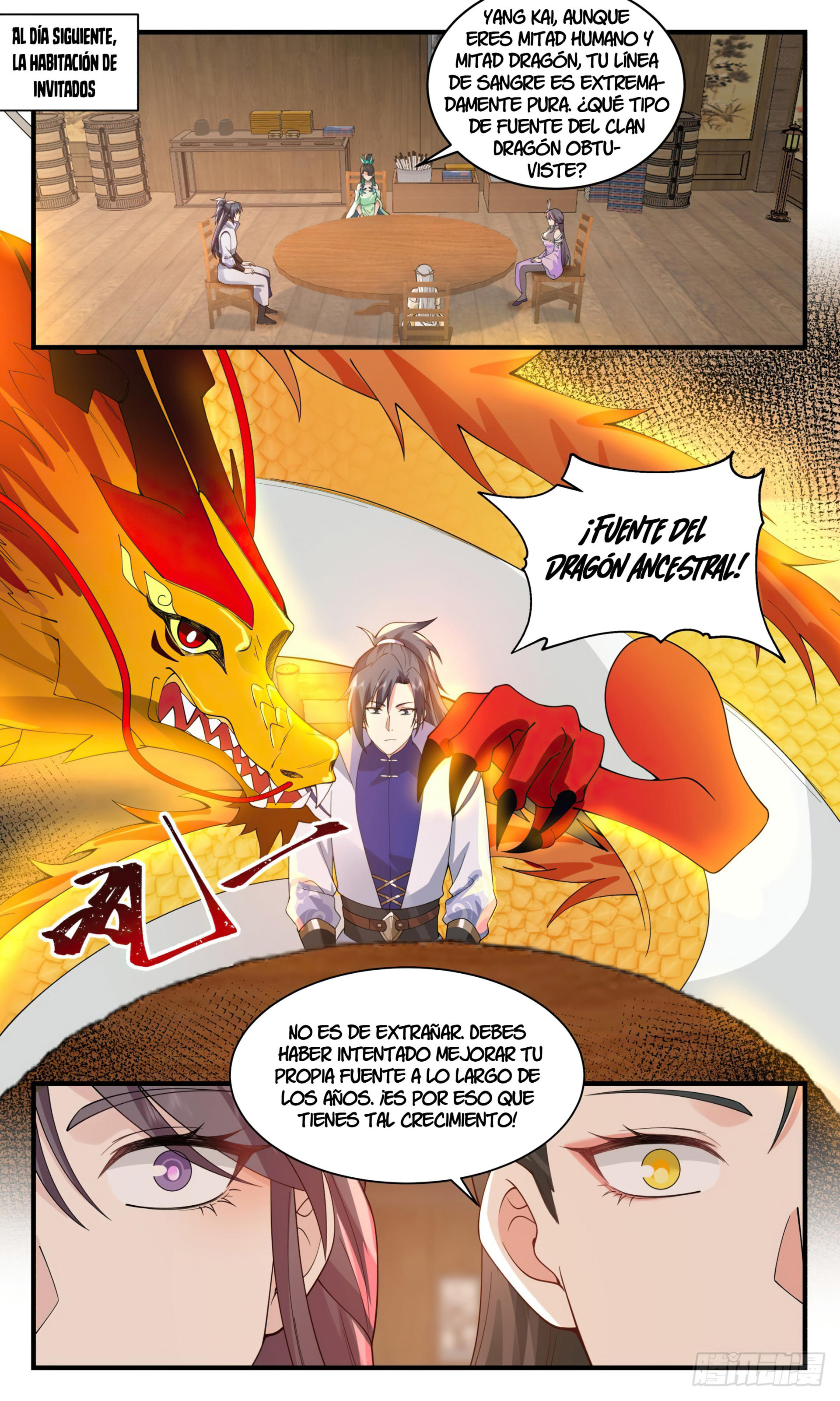 Martial Peak Capítulo 2922 - Página 10 en español