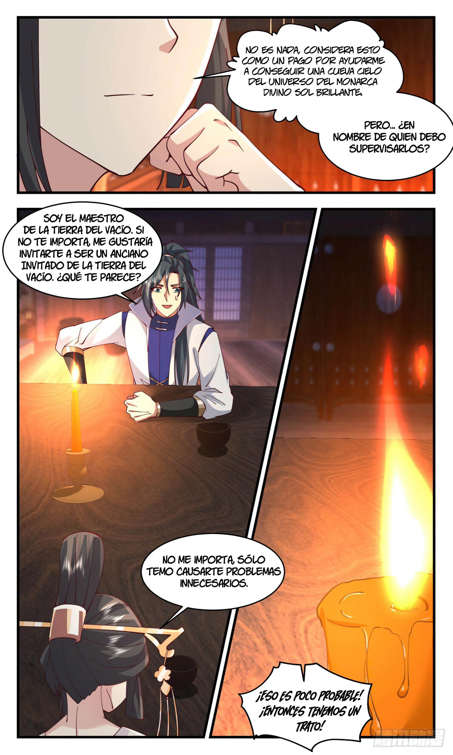 Martial Peak Capítulo 2928 - Página 3 en español