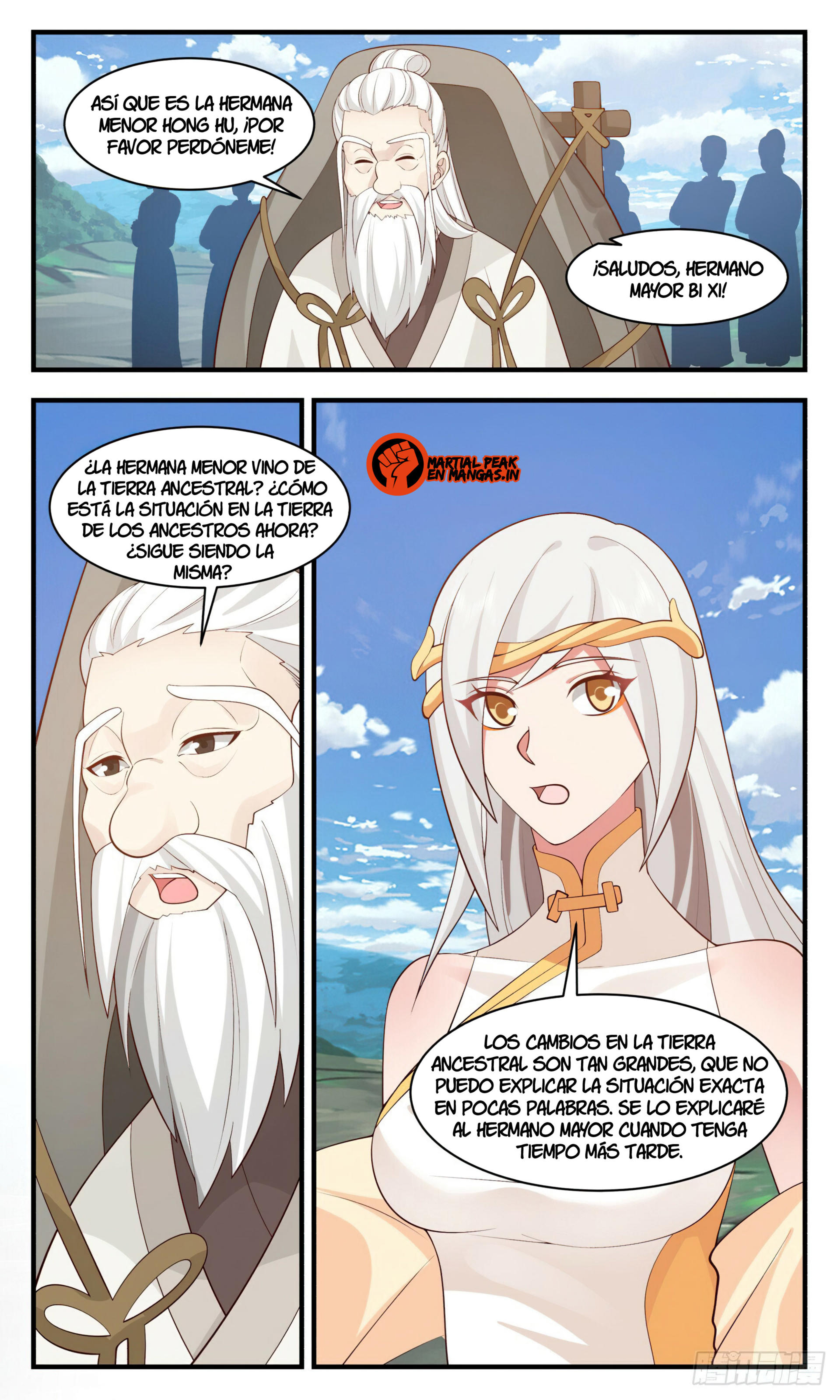 Martial Peak Capítulo 2930 - Página 9 en español