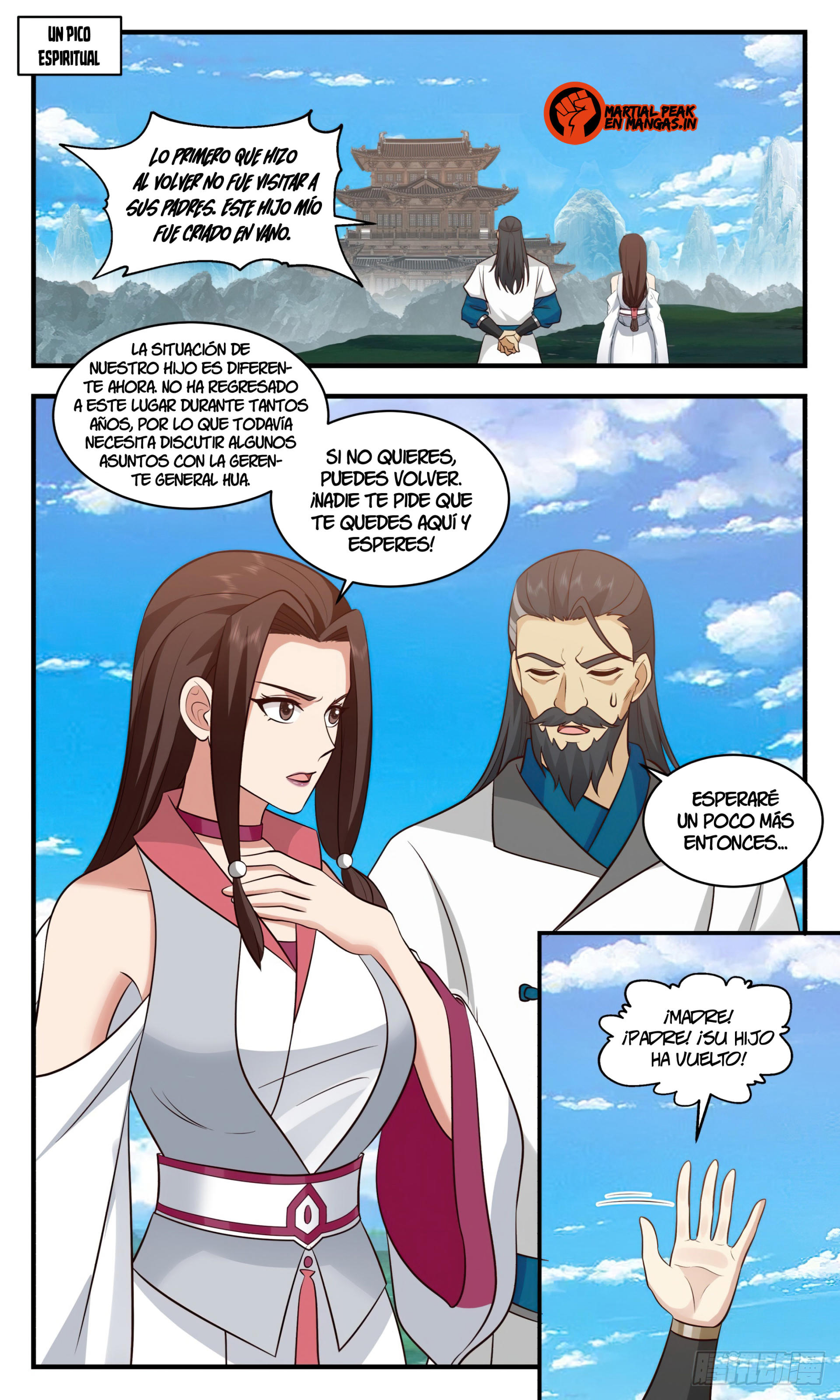 Martial Peak Capítulo 2932 - Página 10 en español