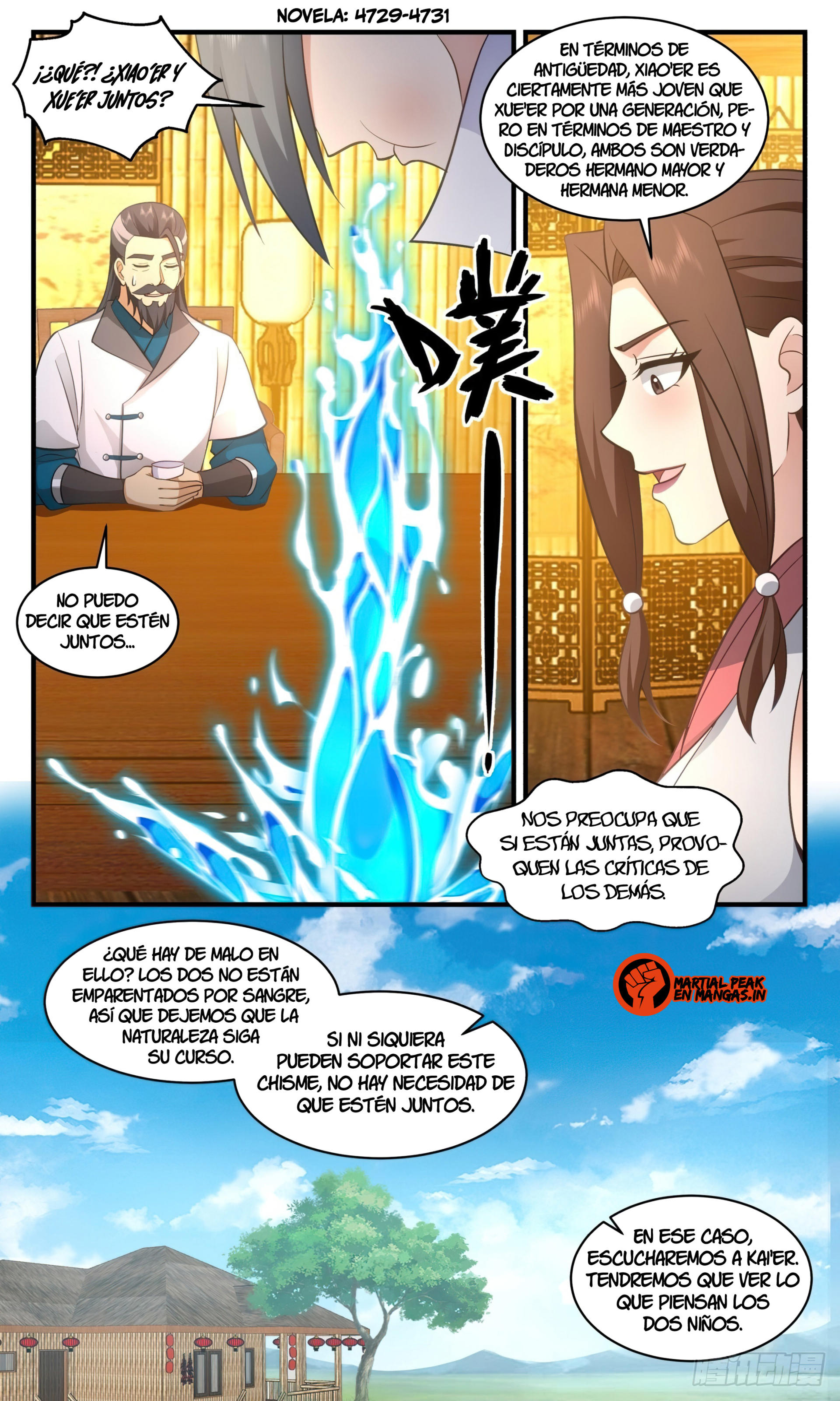 Martial Peak Capítulo 2932 - Página 13 en español