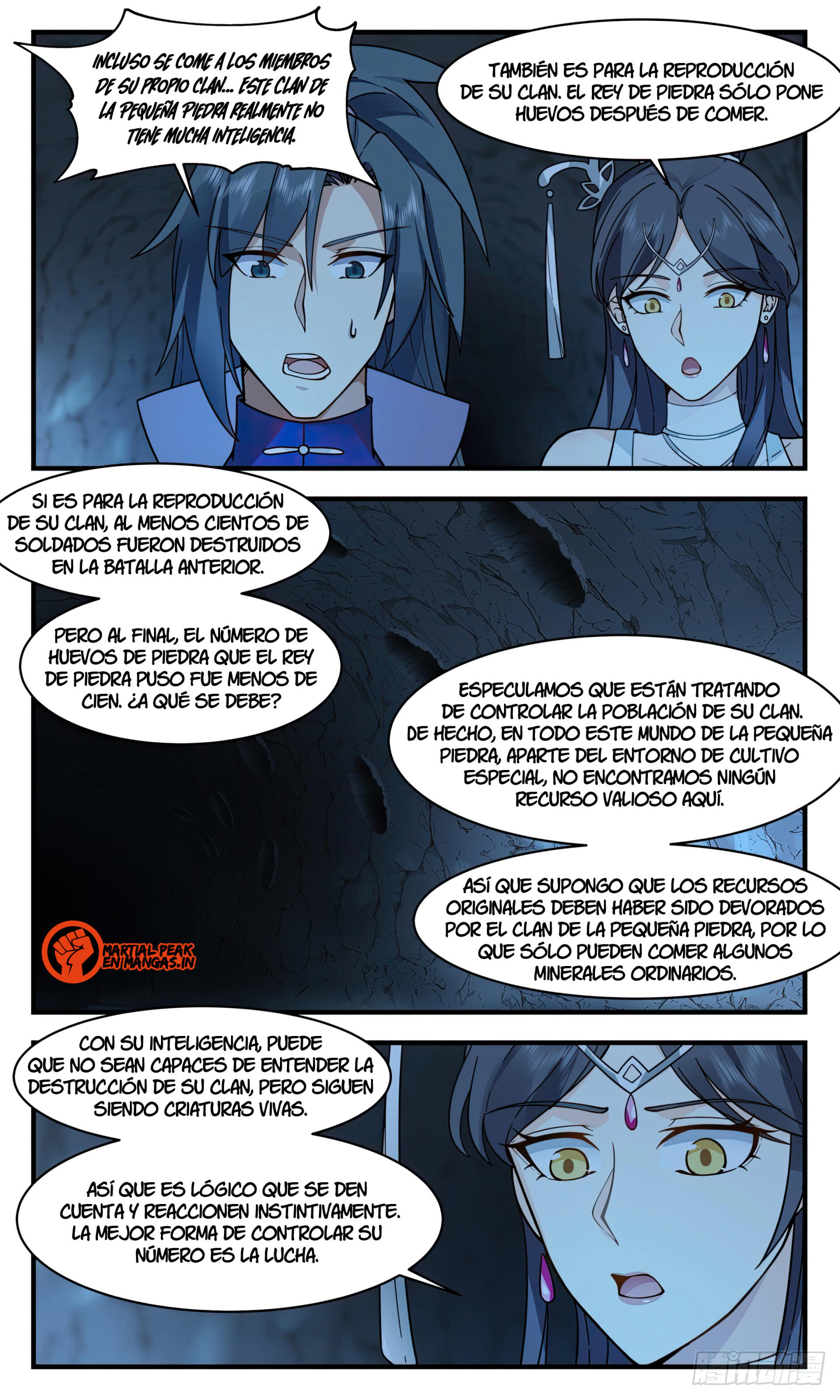 Martial Peak Capítulo 2935 - Página 11 en español