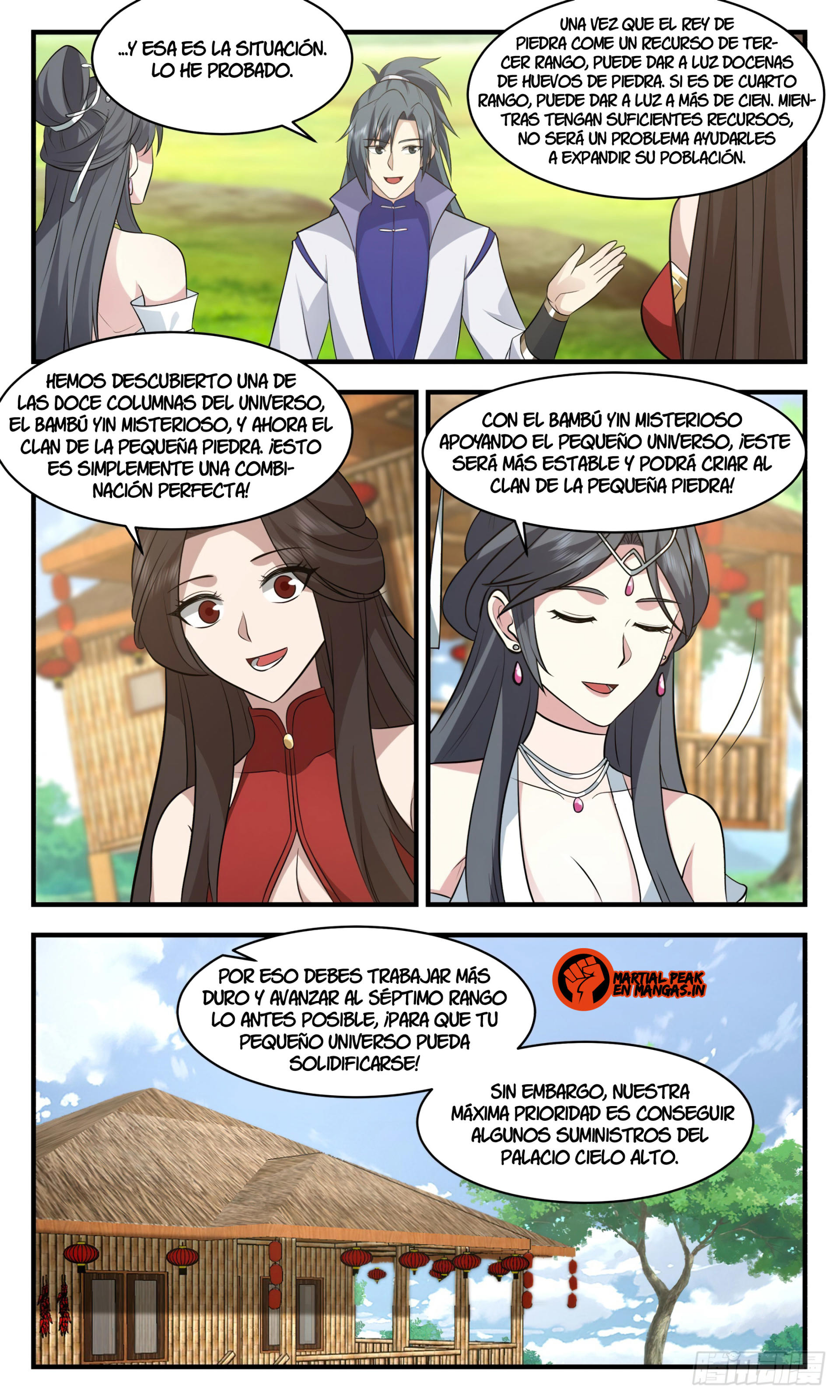 Martial Peak Capítulo 2936 - Página 12 en español