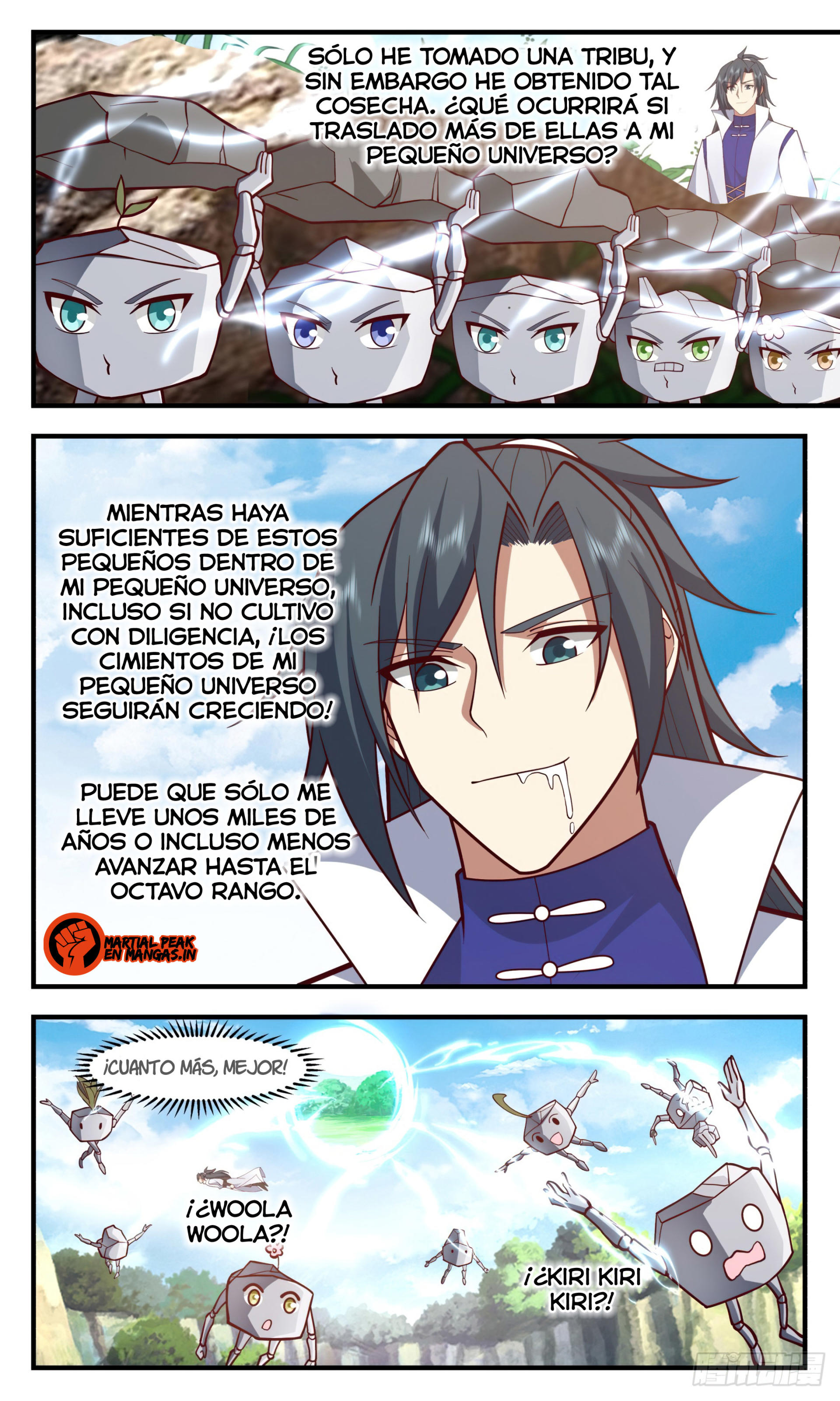Martial Peak Capítulo 2936 - Página 6 en español