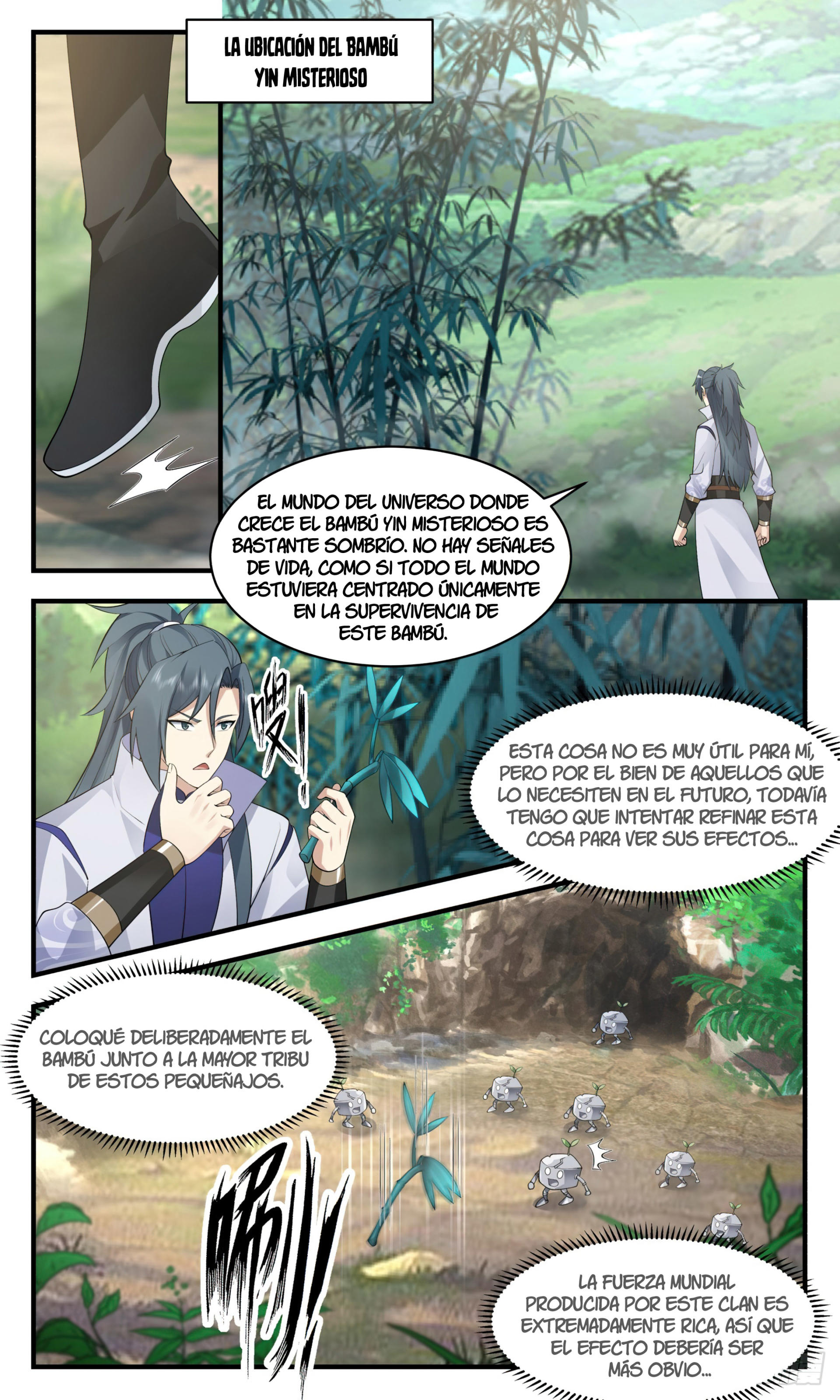 Martial Peak Capítulo 2937 - Página 10 en español
