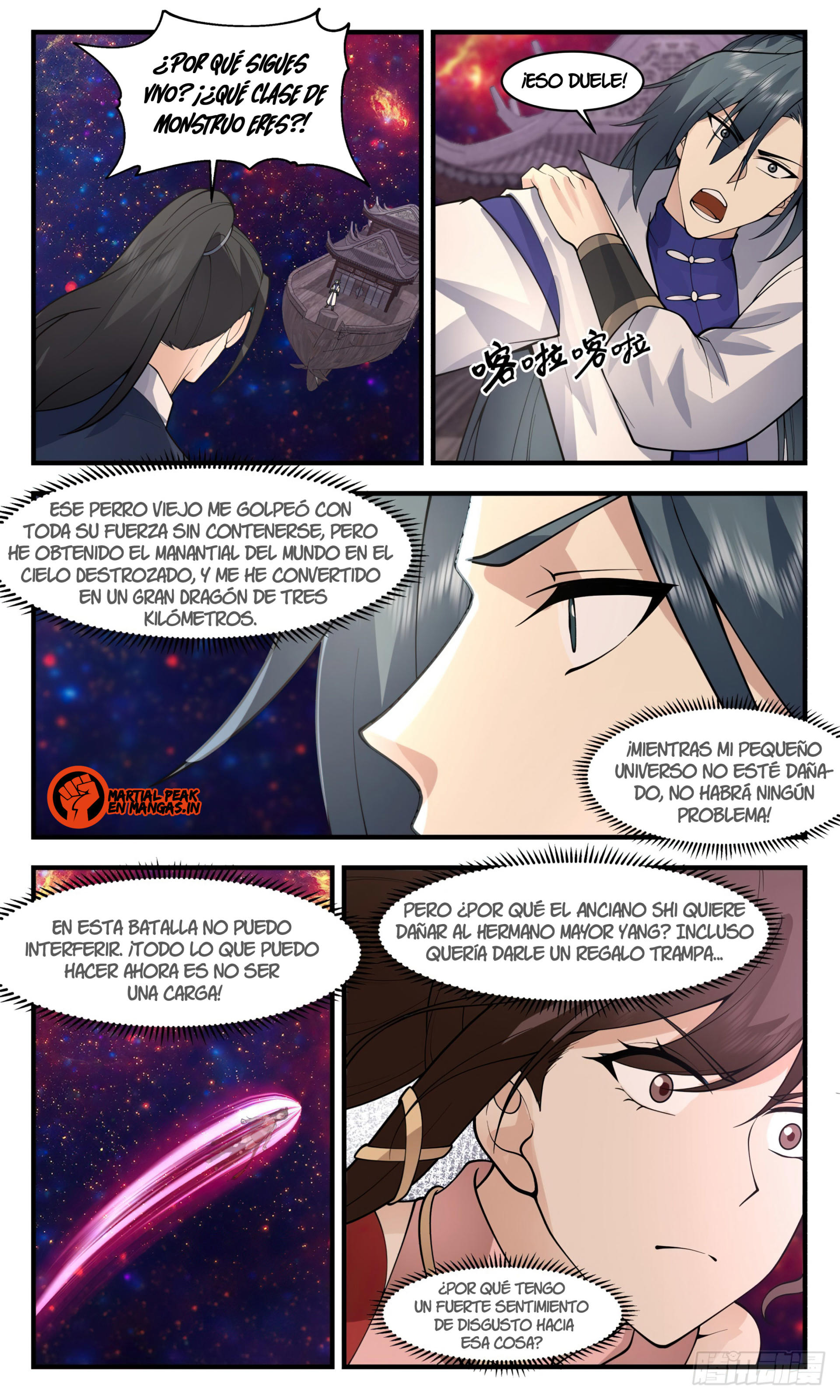 Martial Peak Capítulo 2939 - Página 5 en español