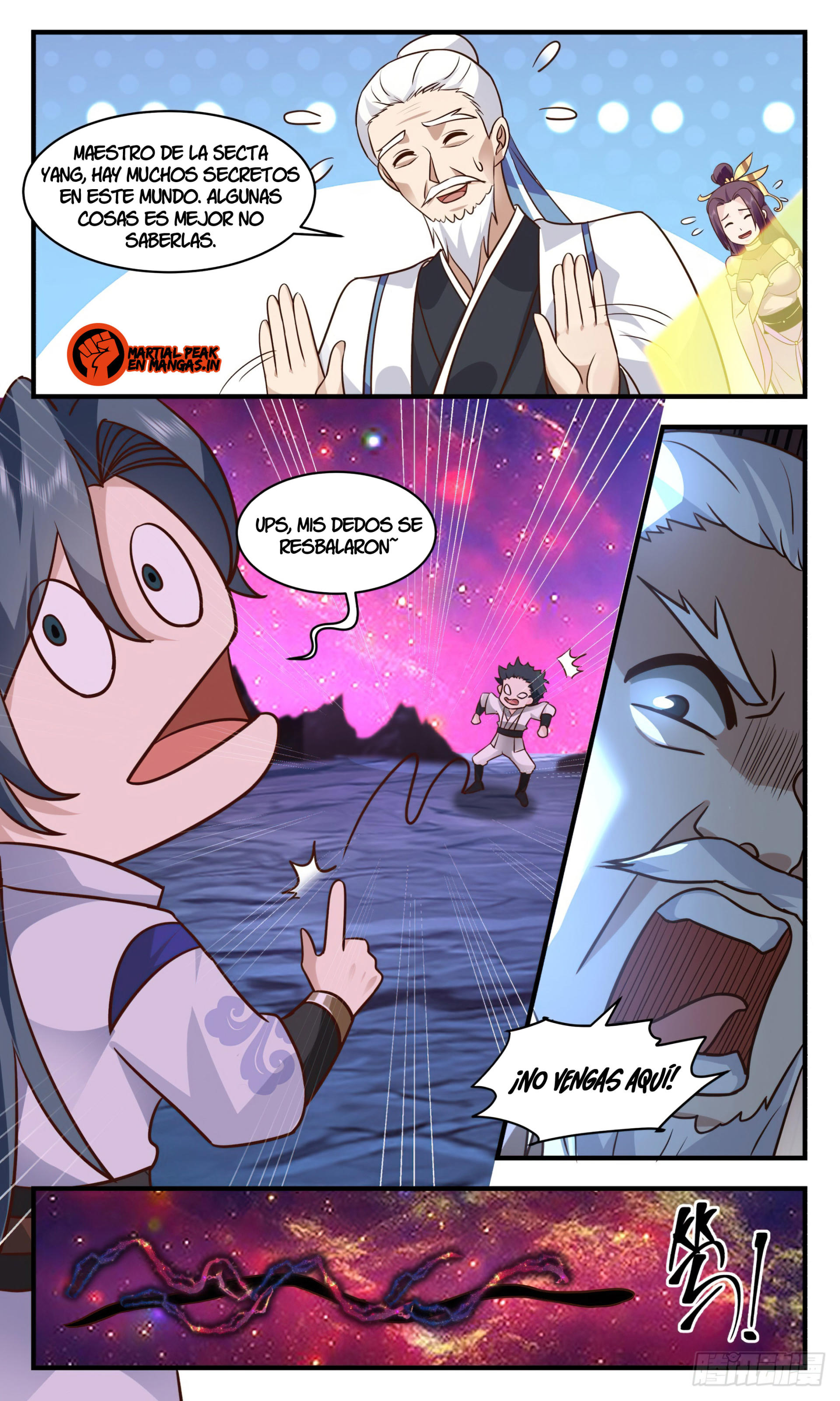 Martial Peak Capítulo 2941 - Página 12 en español