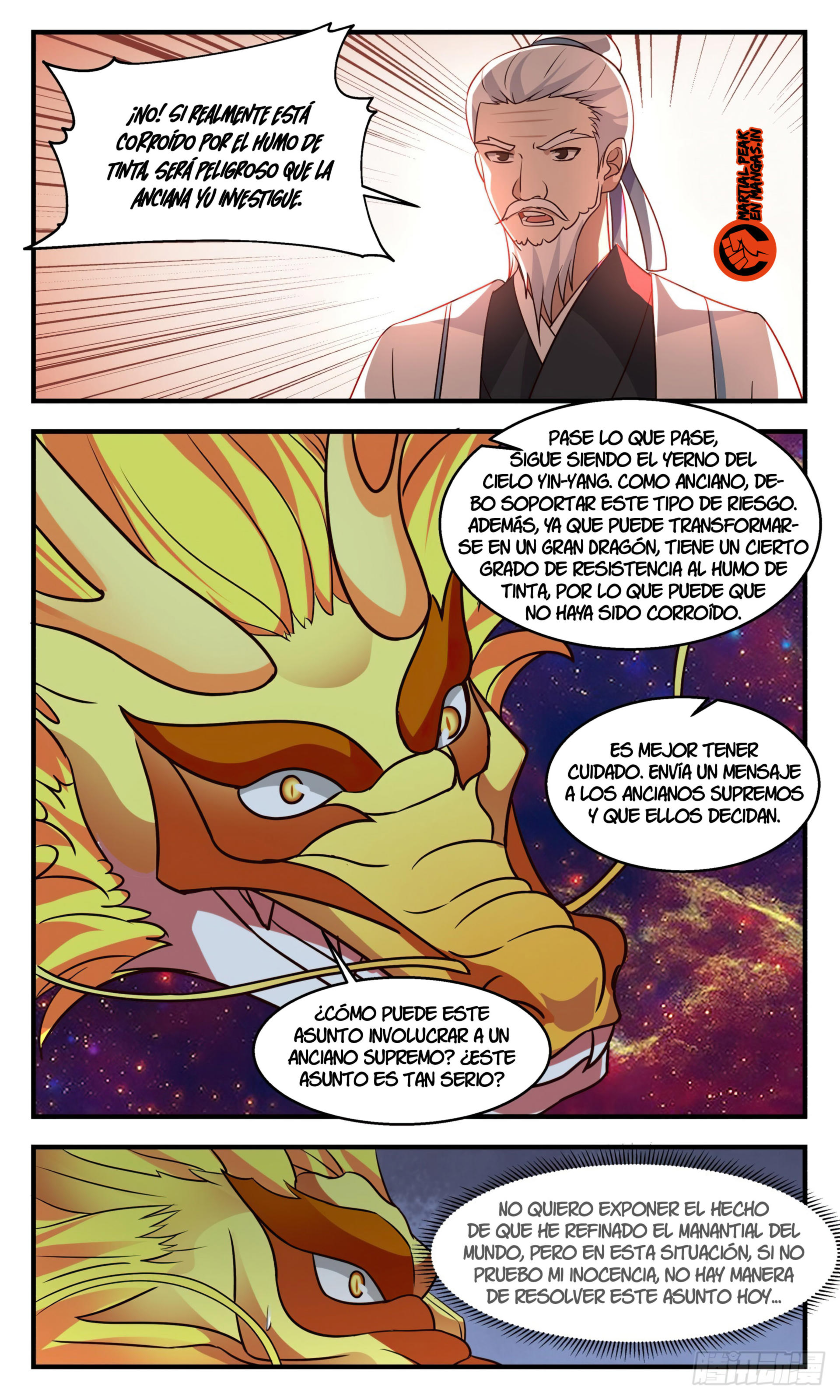 Martial Peak Capítulo 2941 - Página 6 en español