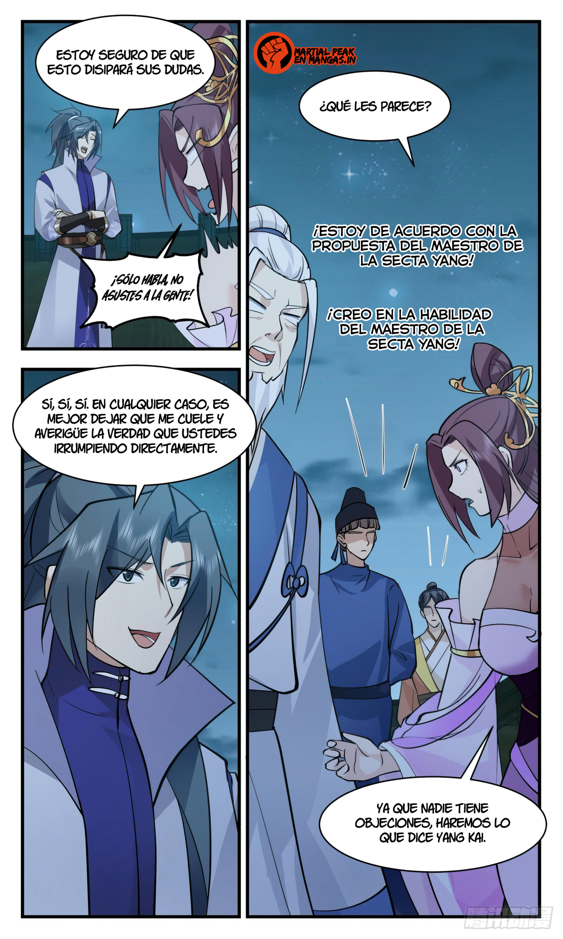 Martial Peak Capítulo 2943 - Página 12 en español