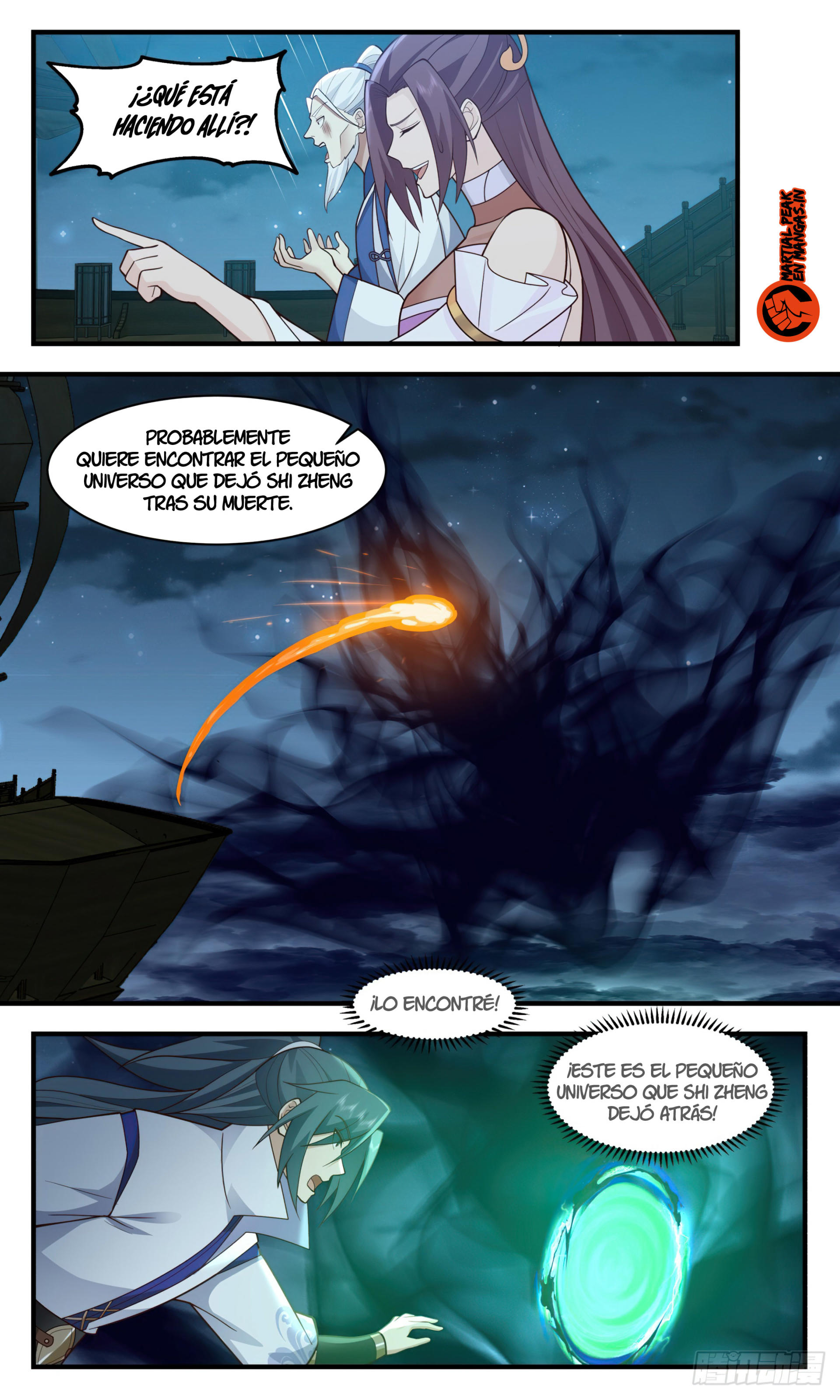 Martial Peak Capítulo 2943 - Página 3 en español