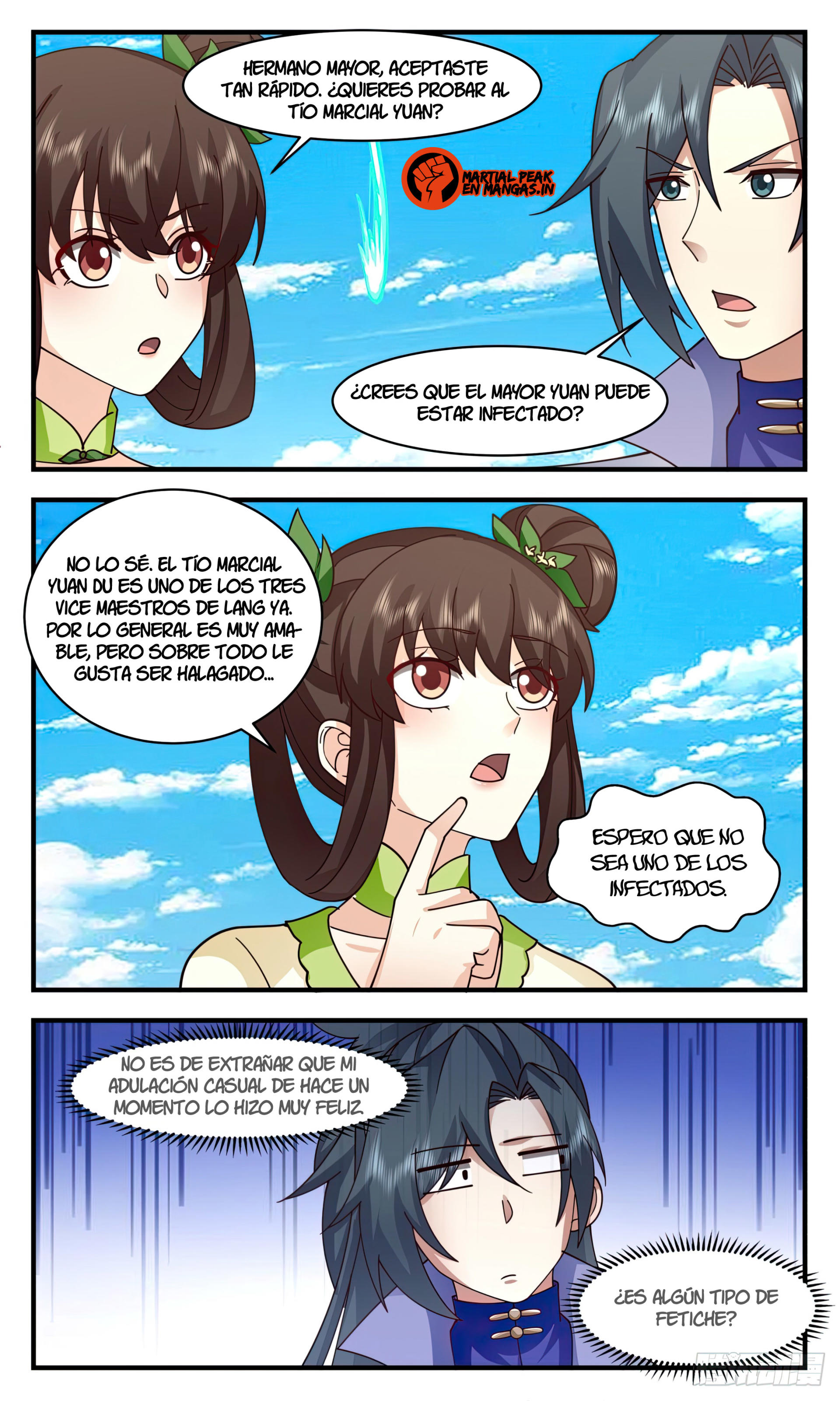 Martial Peak Capítulo 2945 - Página 11 en español