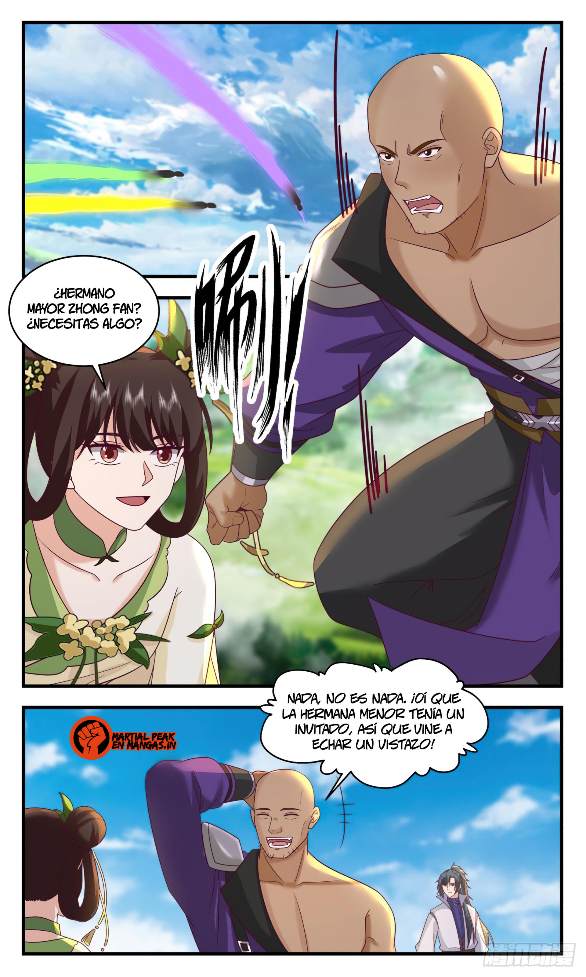 Martial Peak Capítulo 2946 - Página 12 en español