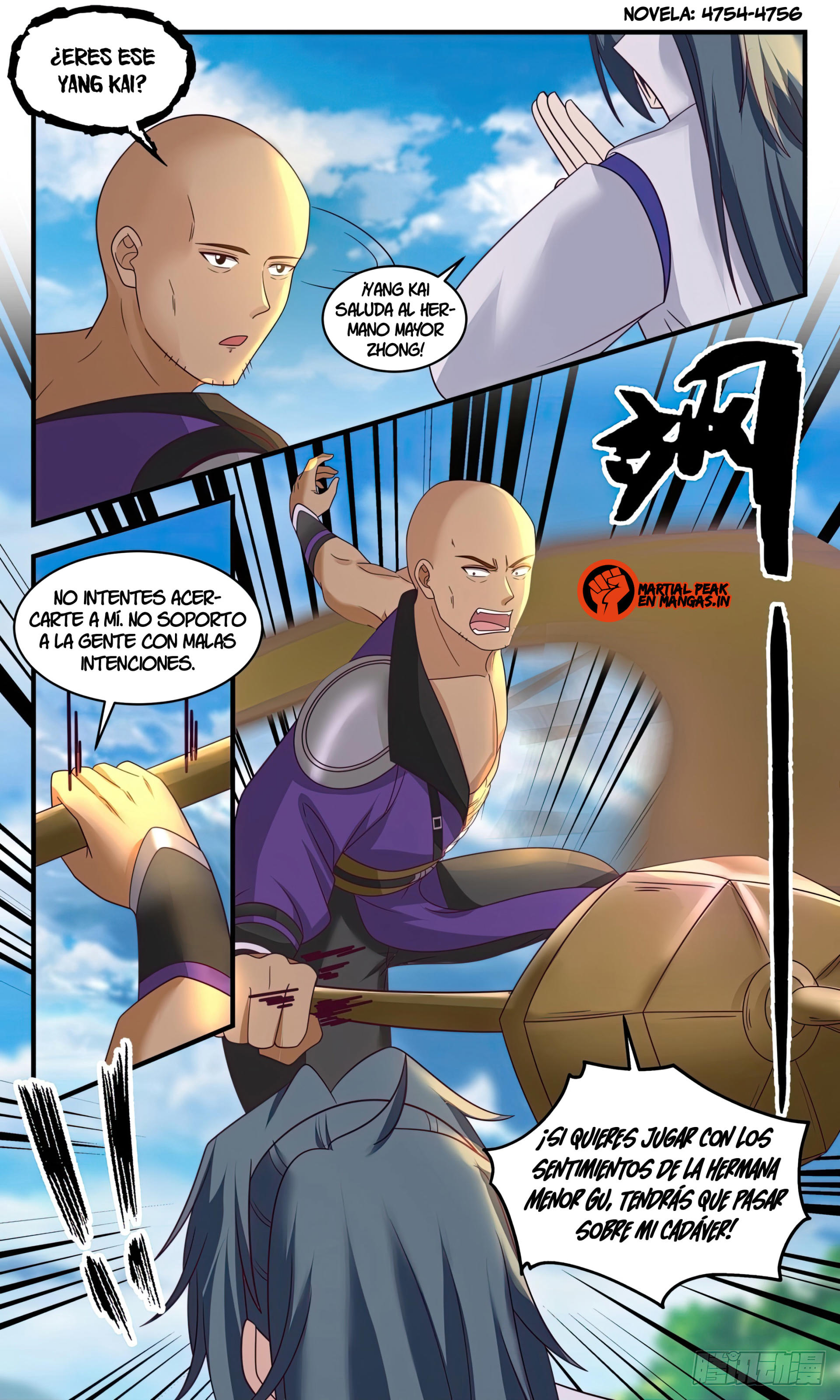 Martial Peak Capítulo 2946 - Página 13 en español