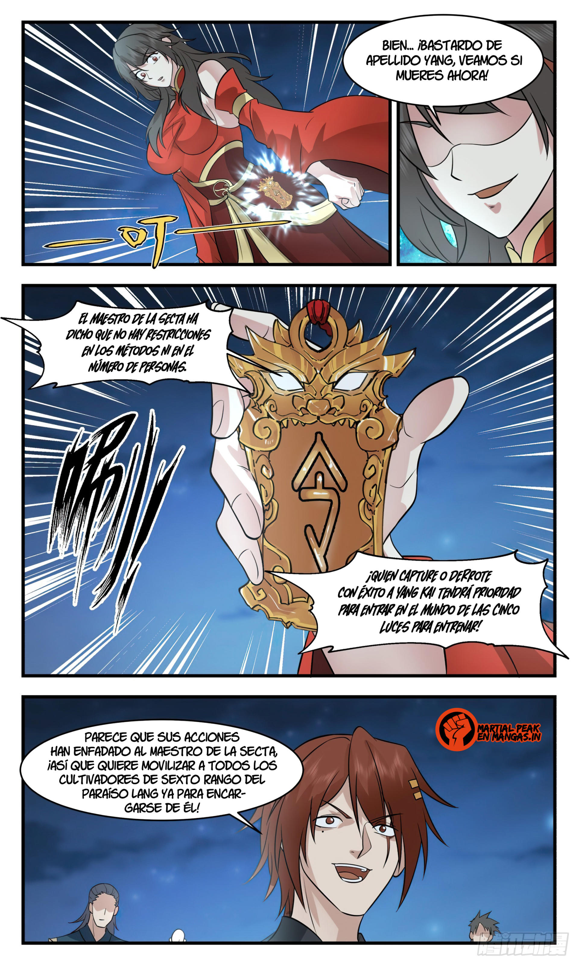 Martial Peak Capítulo 2948 - Página 12 en español