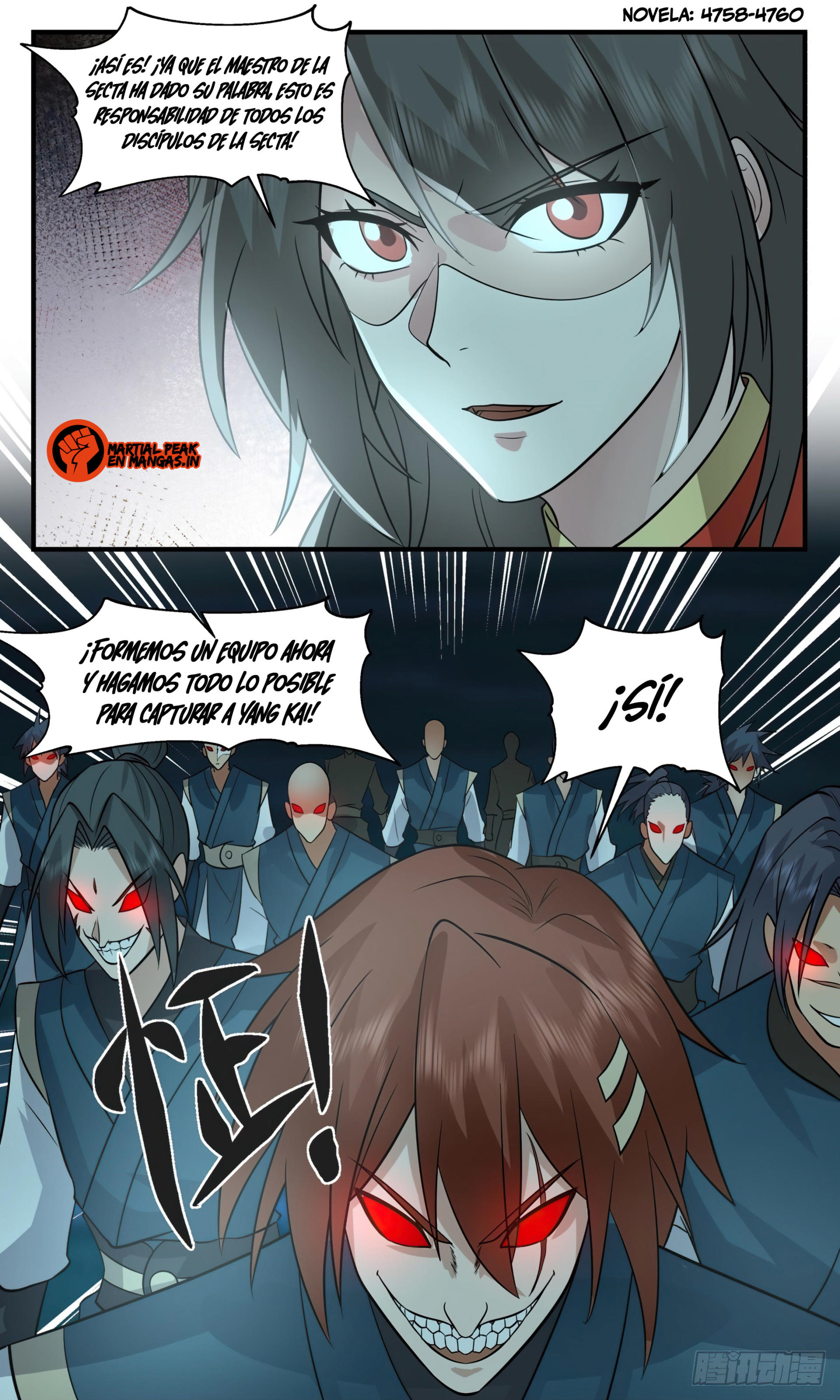 Martial Peak Capítulo 2948 - Página 13 en español
