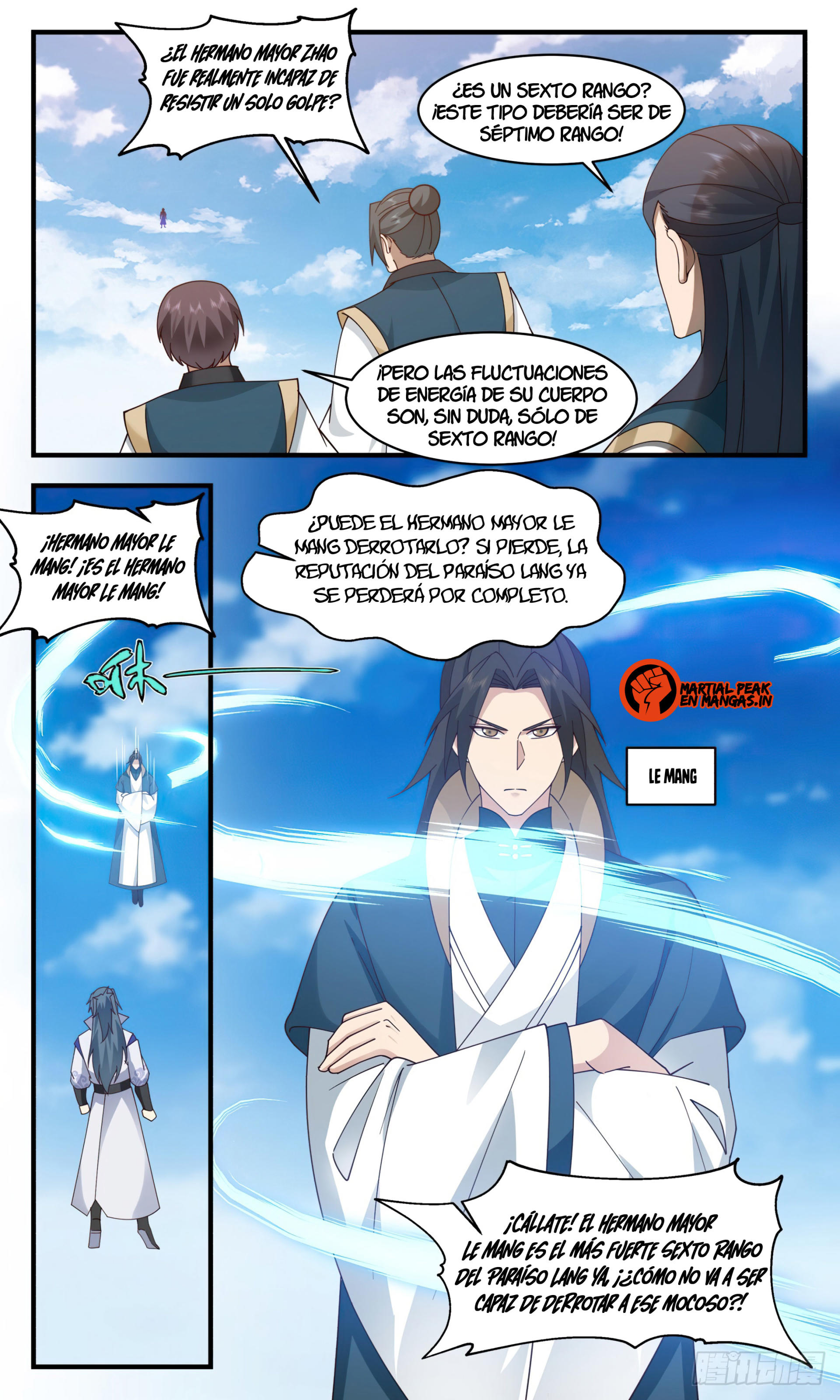 Martial Peak Capítulo 2948 - Página 5 en español