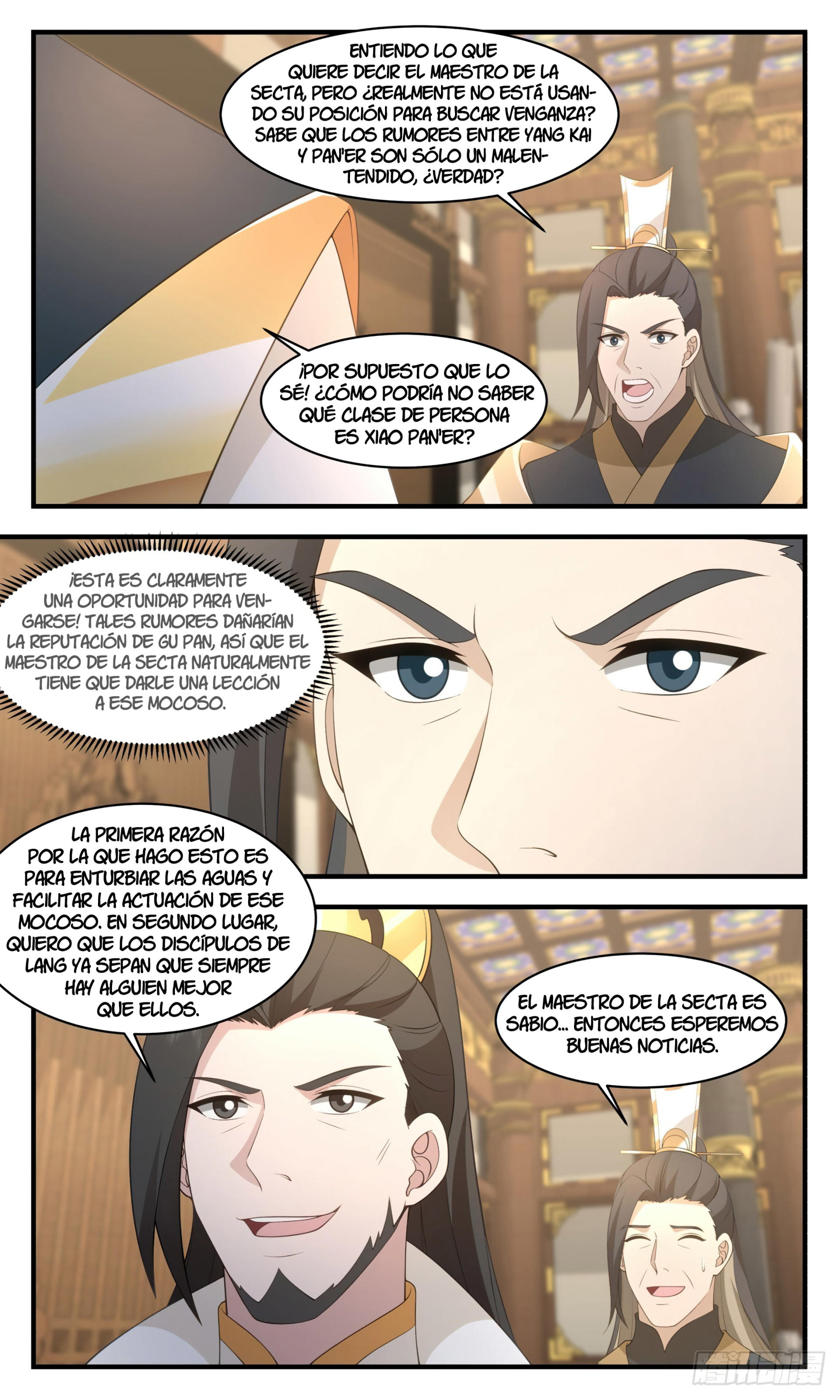 Martial Peak Capítulo 2949 - Página 3 en español