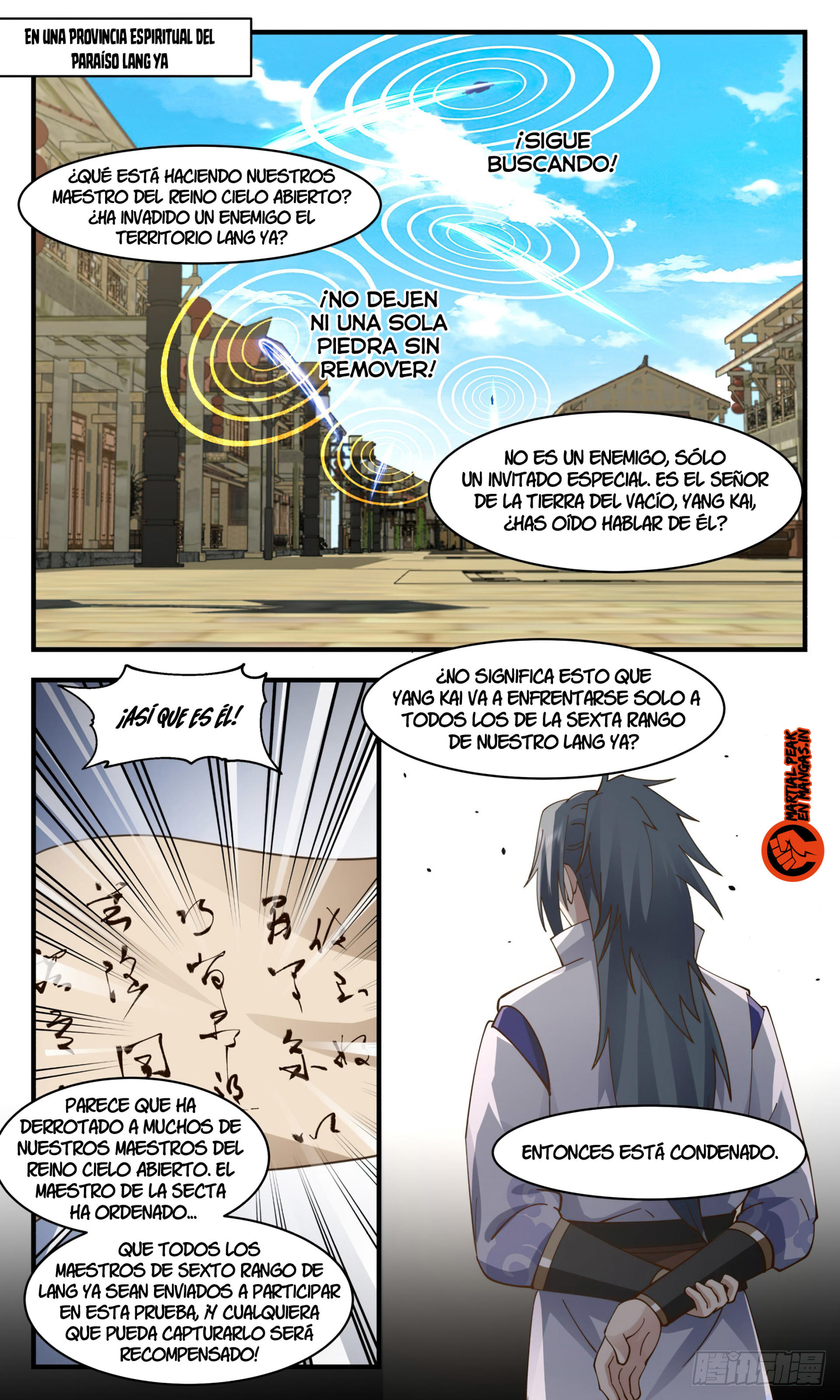 Martial Peak Capítulo 2952 - Página 11 en español