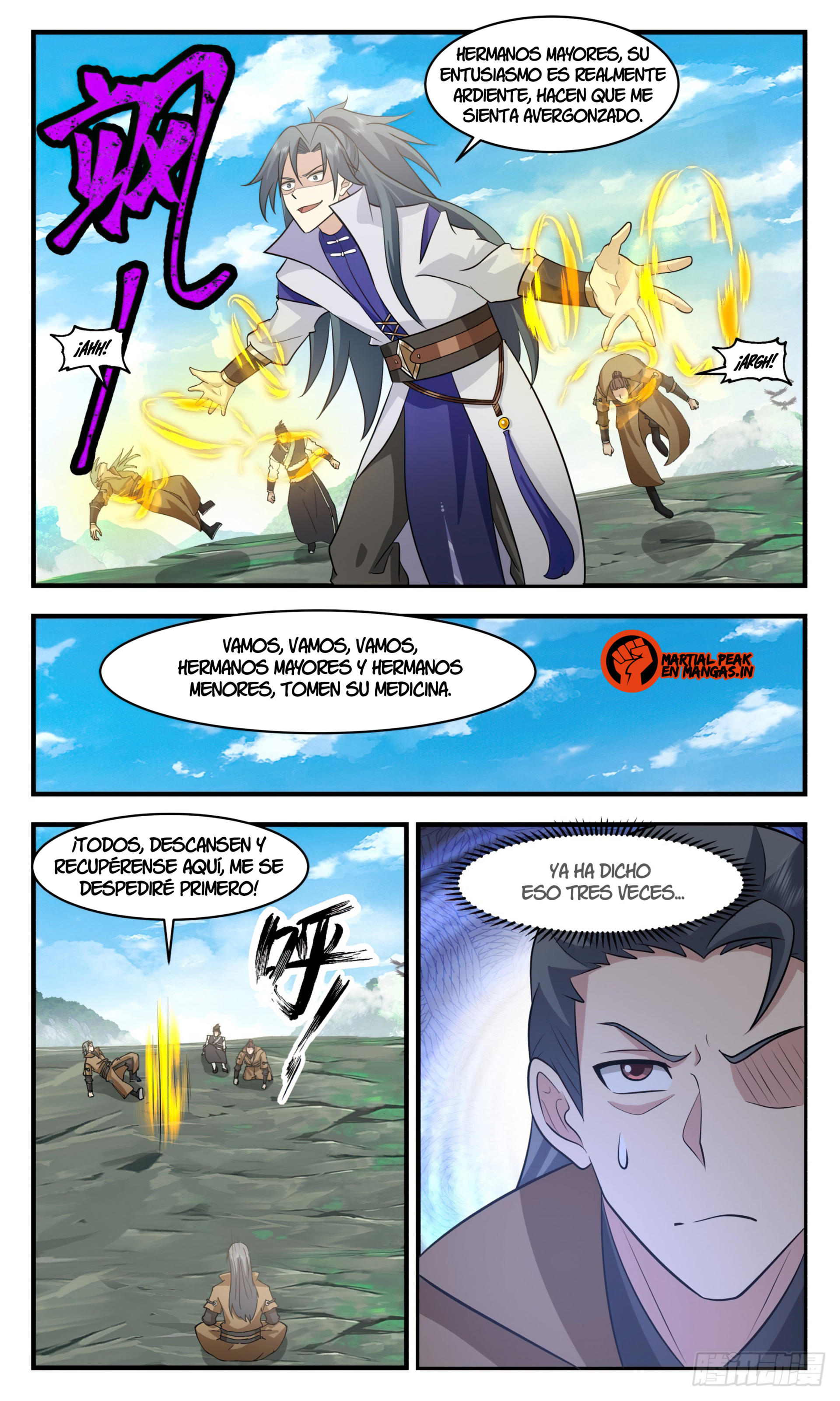 Martial Peak Capítulo 2952 - Página 8 en español