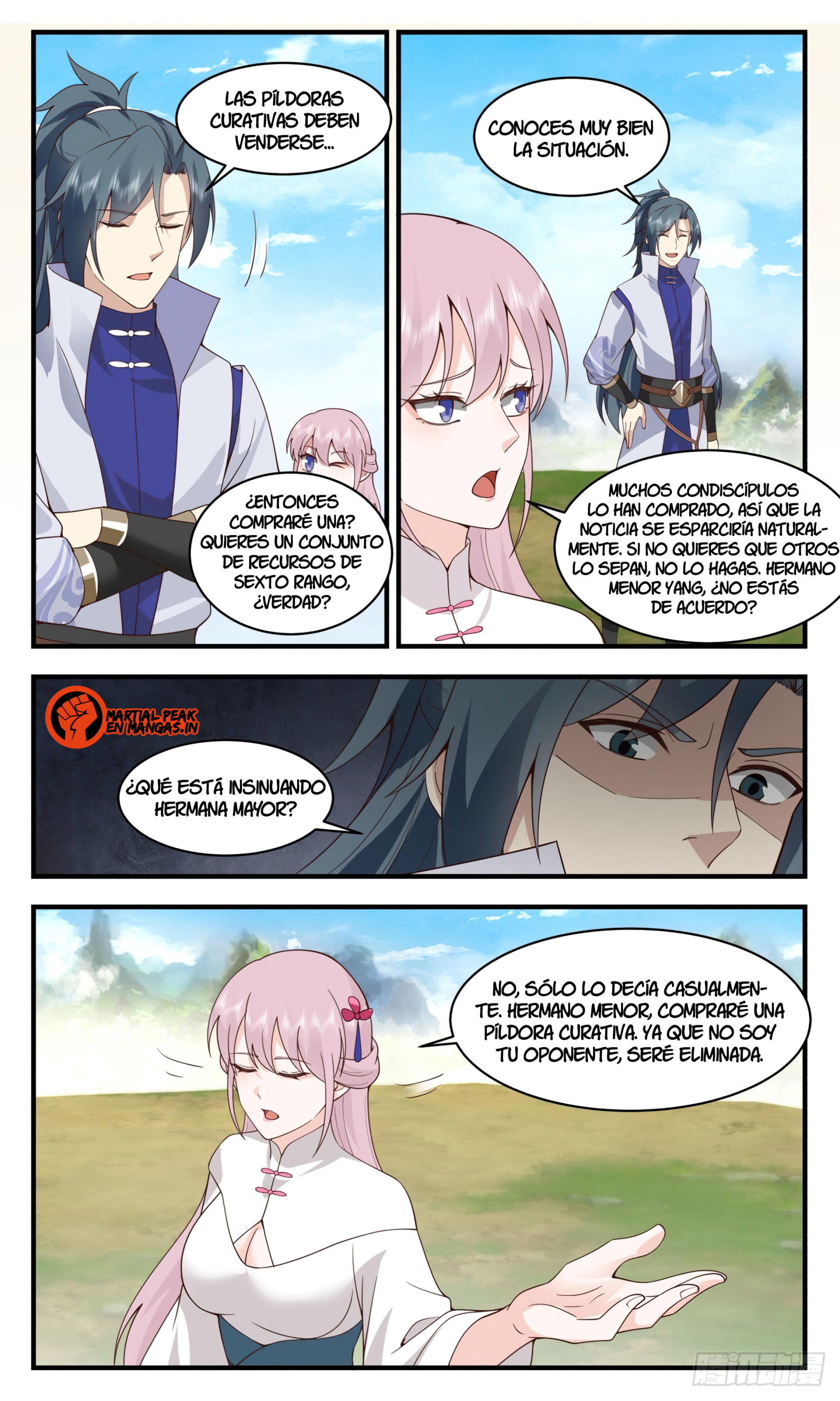 Martial Peak Capítulo 2954 - Página 8 en español