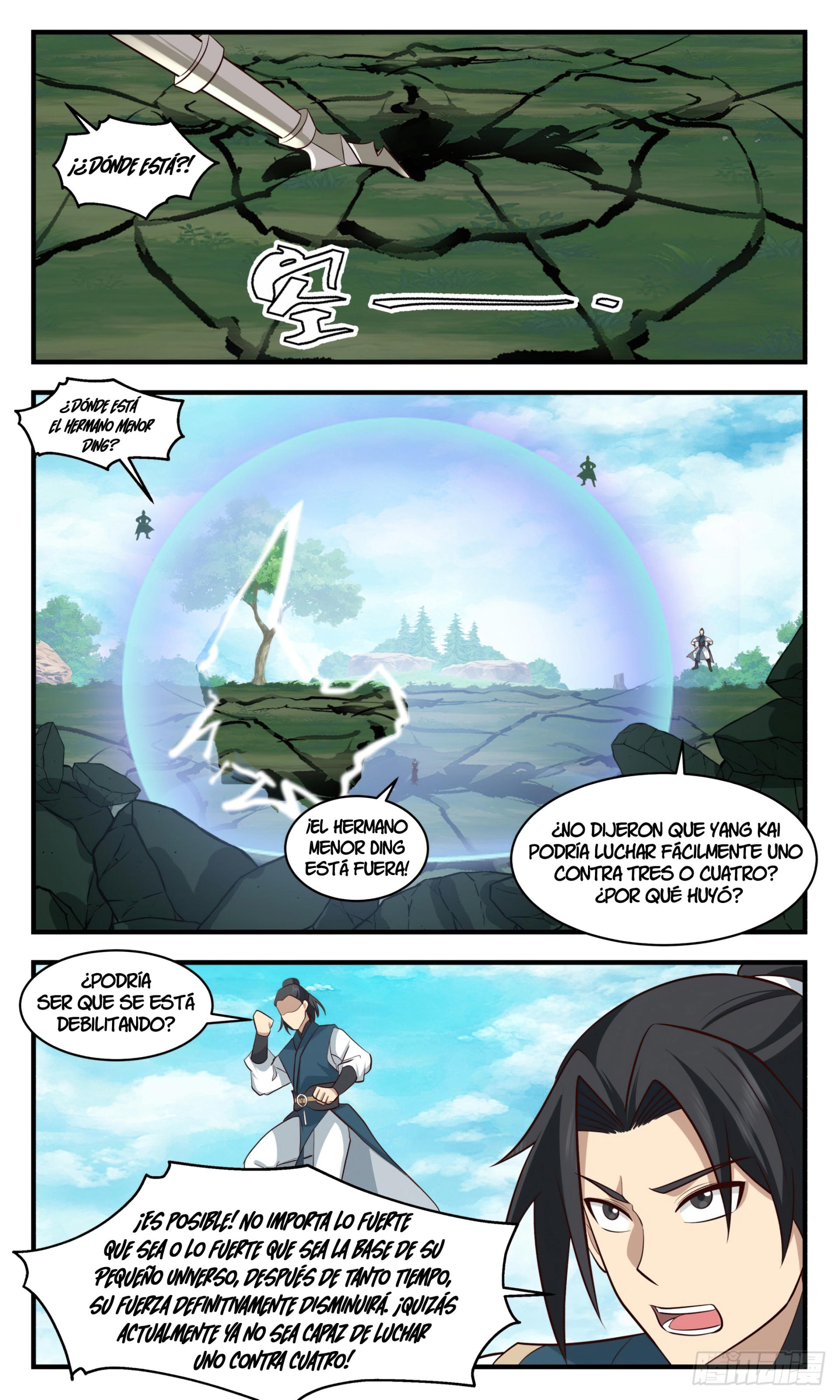 Martial Peak Capítulo 2955 - Página 12 en español