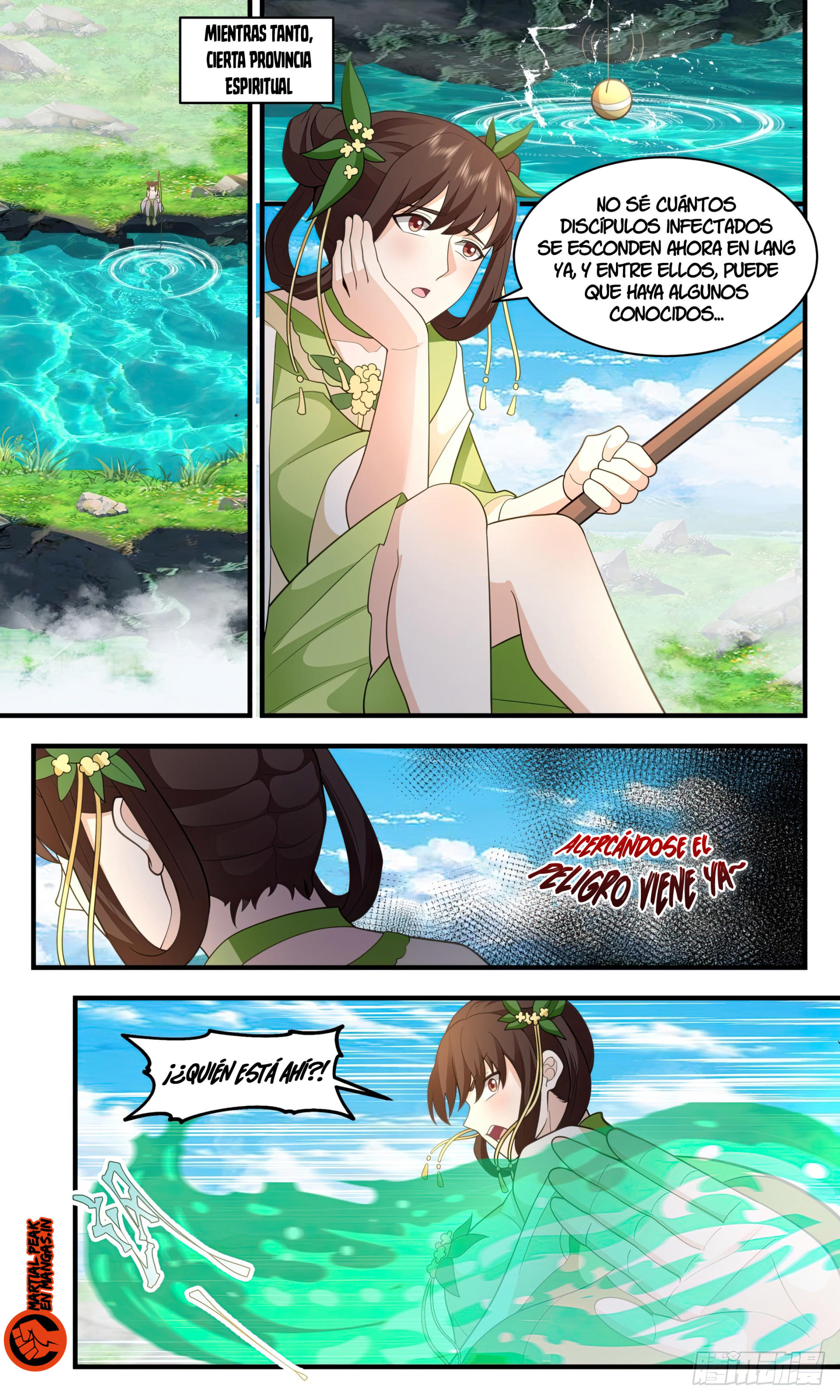 Martial Peak Capítulo 2957 - Página 11 en español