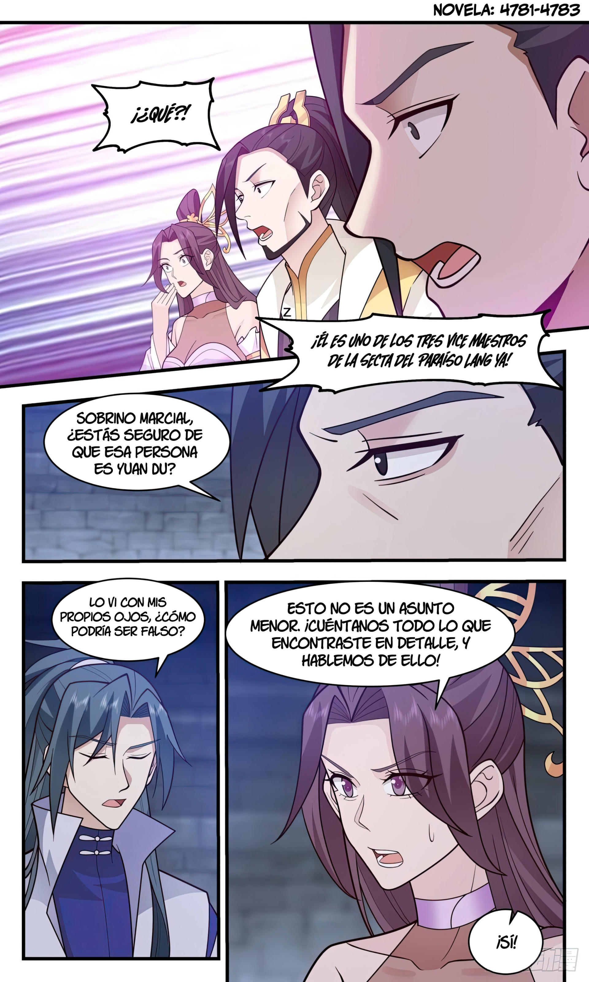 Martial Peak Capítulo 2962 - Página 13 en español