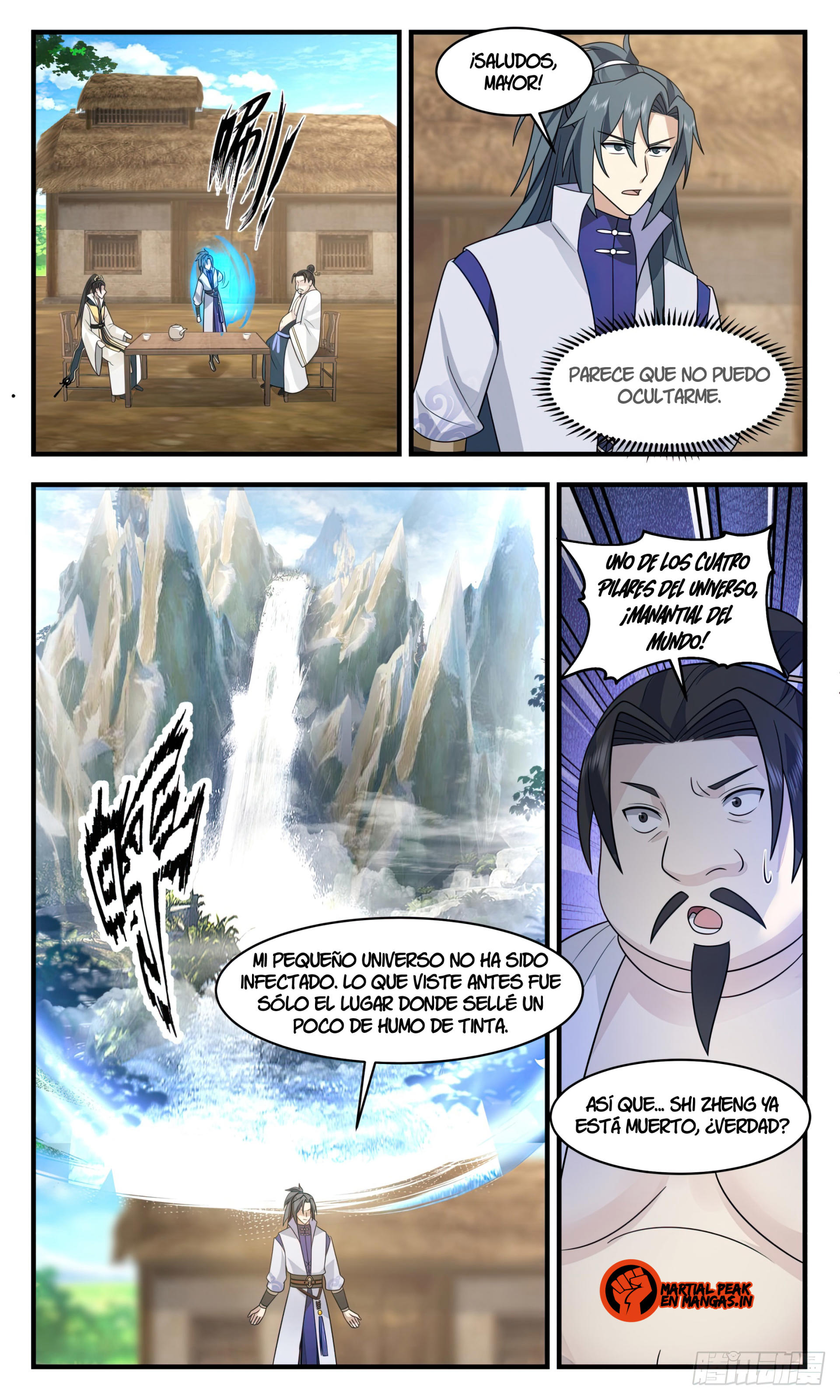 Martial Peak Capítulo 2963 - Página 9 en español