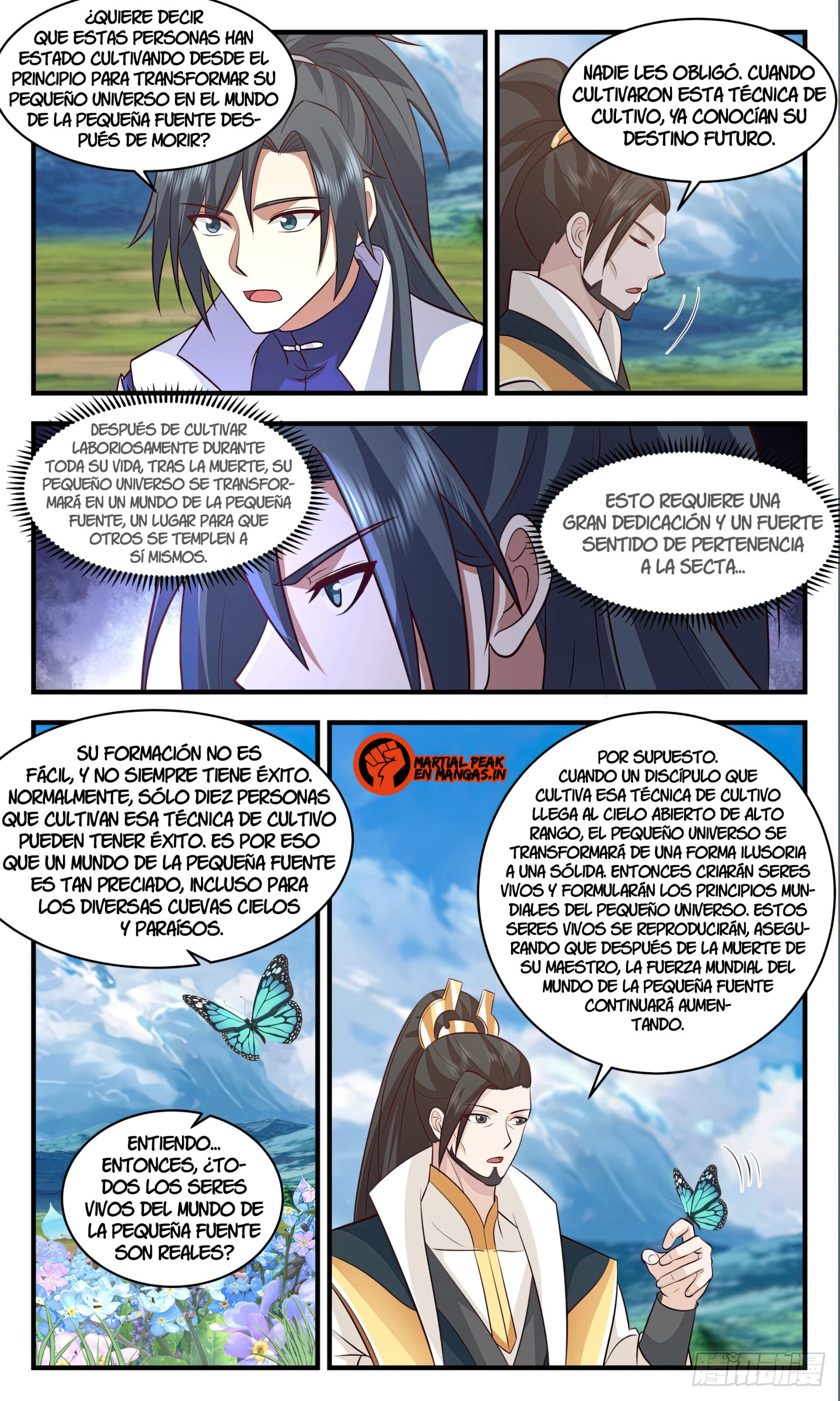 Martial Peak Capítulo 2964 - Página 11 en español