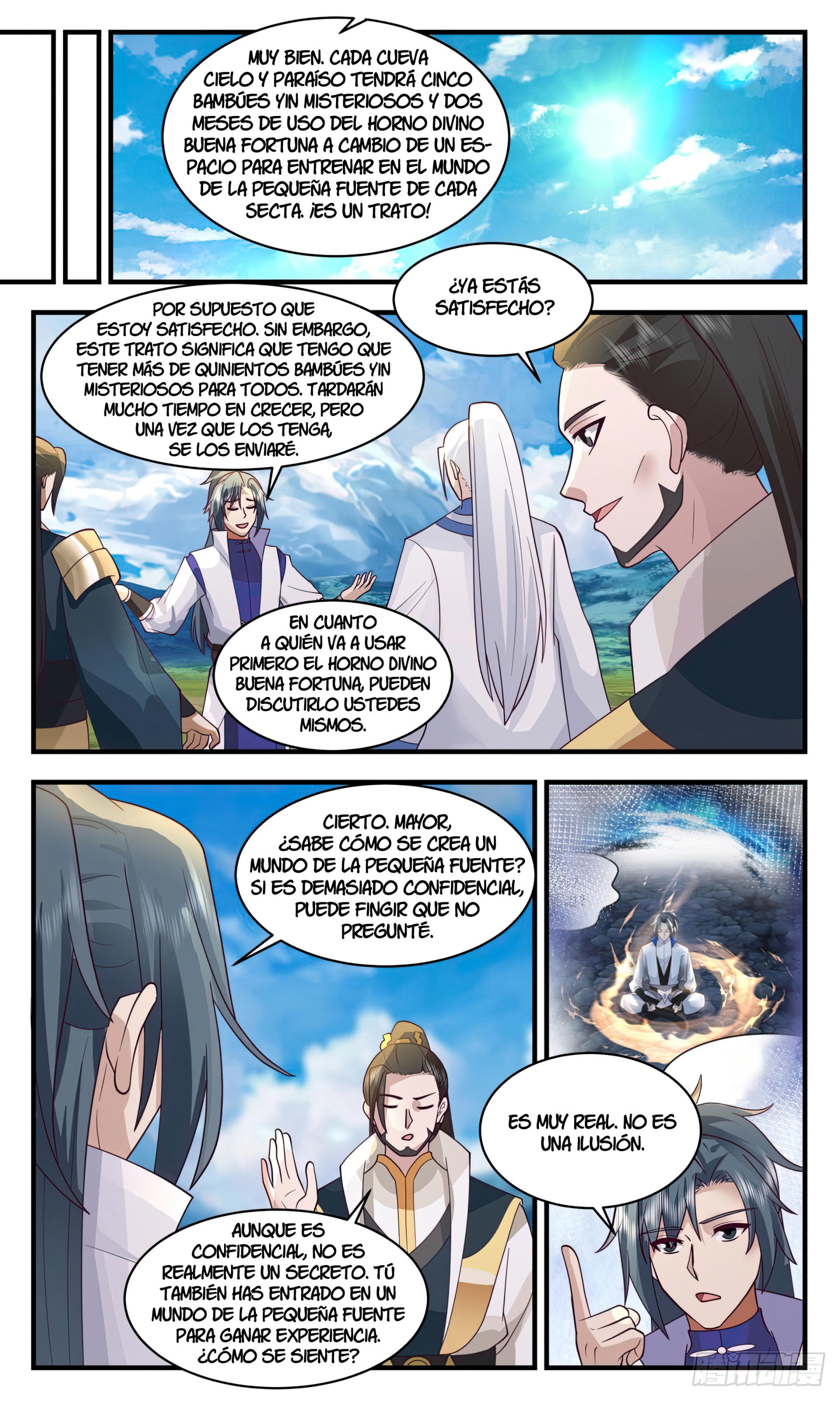 Martial Peak Capítulo 2964 - Página 9 en español