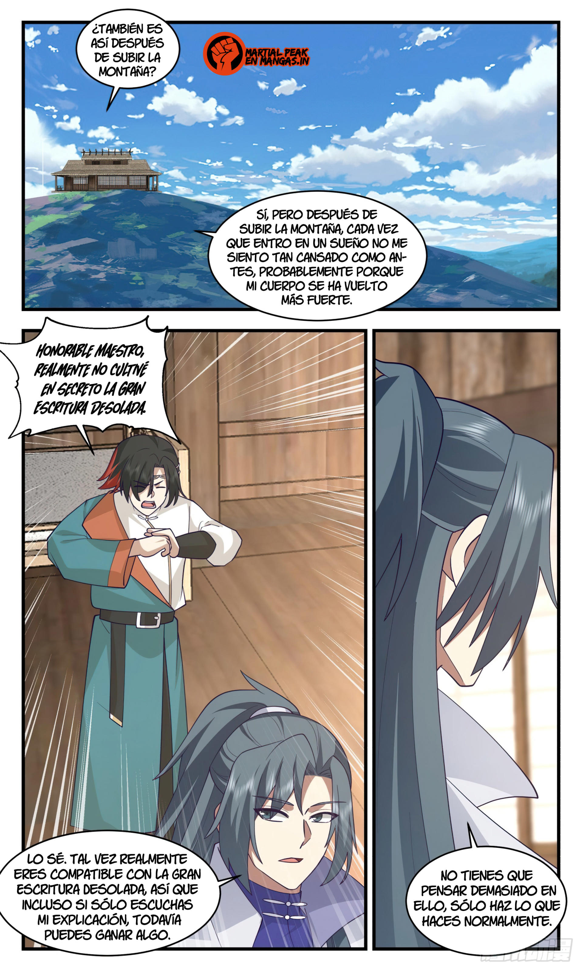 Martial Peak Capítulo 2966 - Página 11 en español