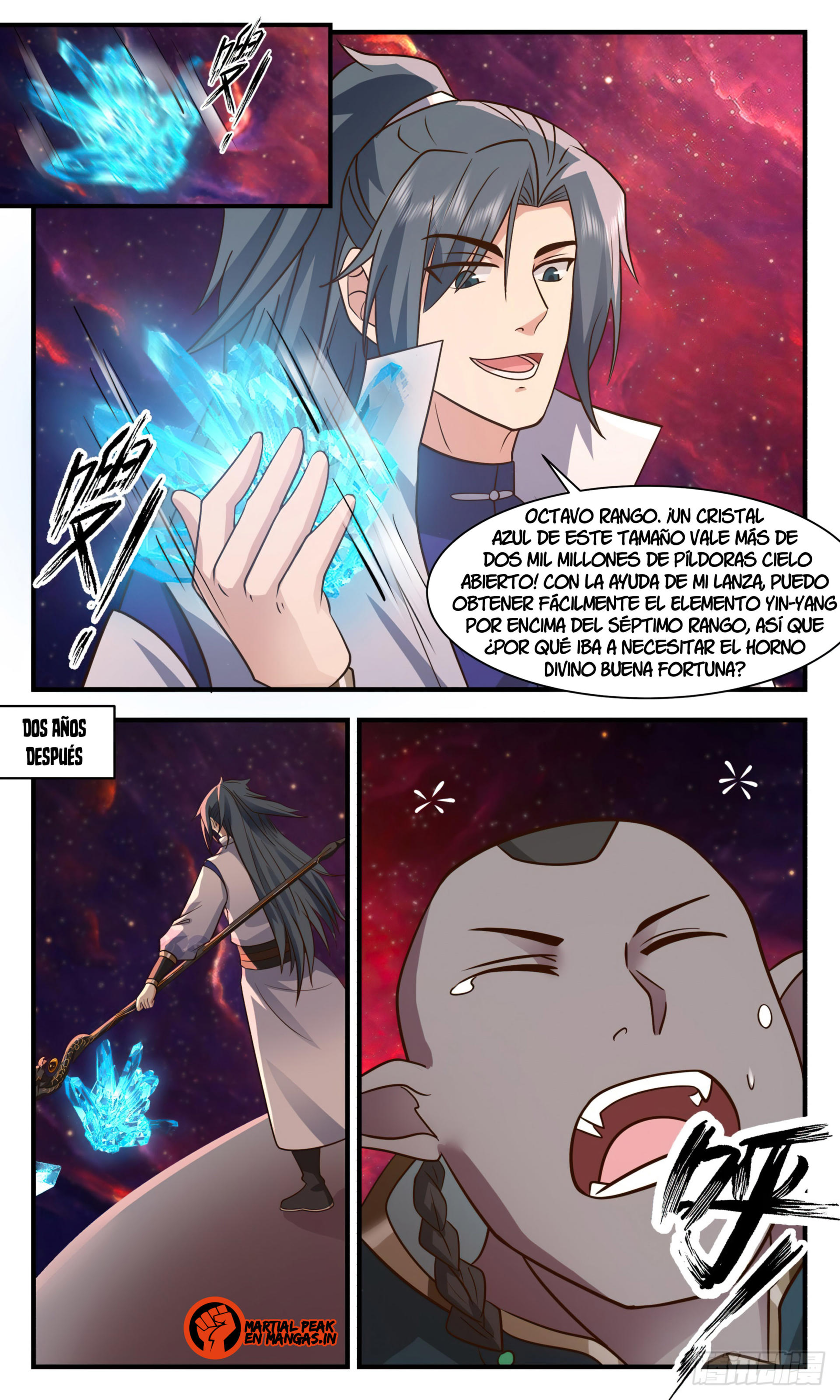 Martial Peak Capítulo 2969 - Página 4 en español