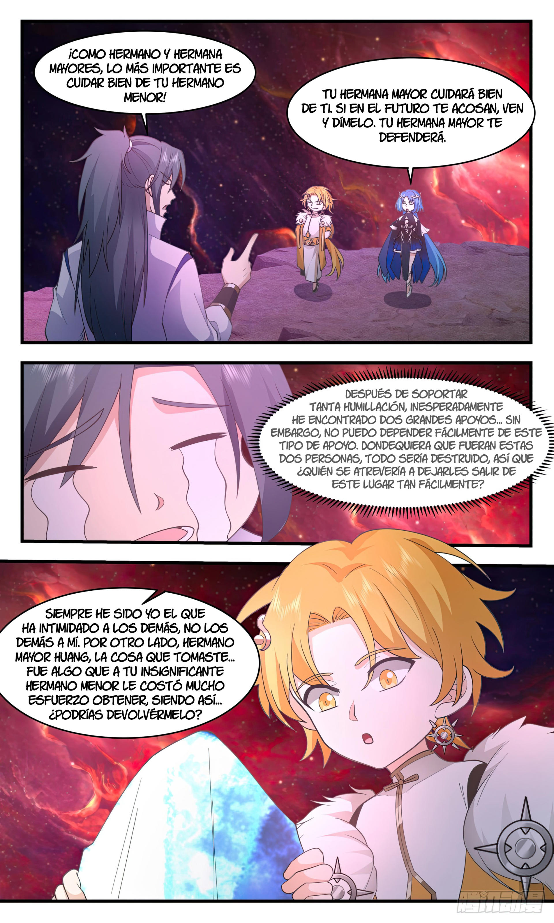 Martial Peak Capítulo 2970 - Página 11 en español