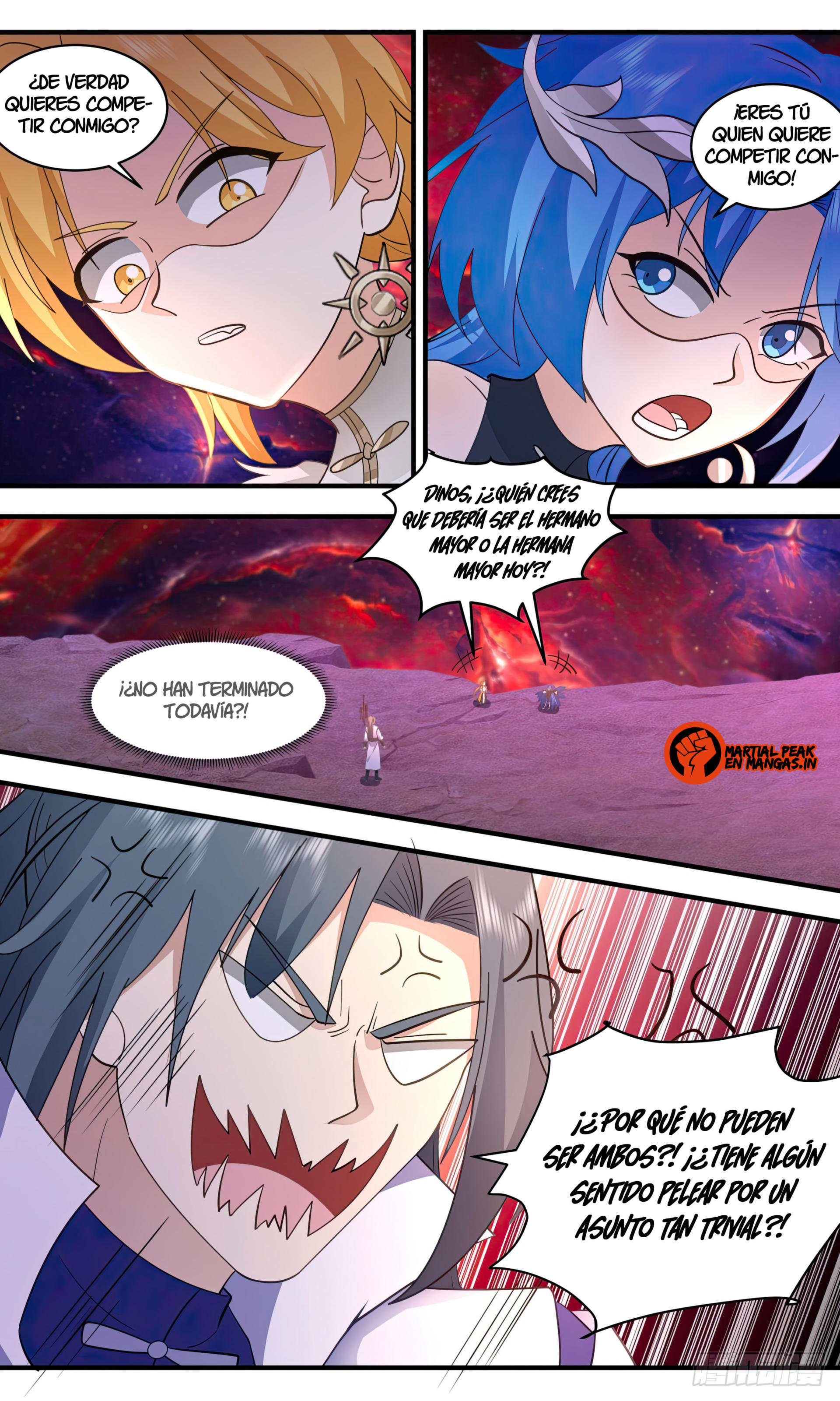 Martial Peak Capítulo 2970 - Página 6 en español