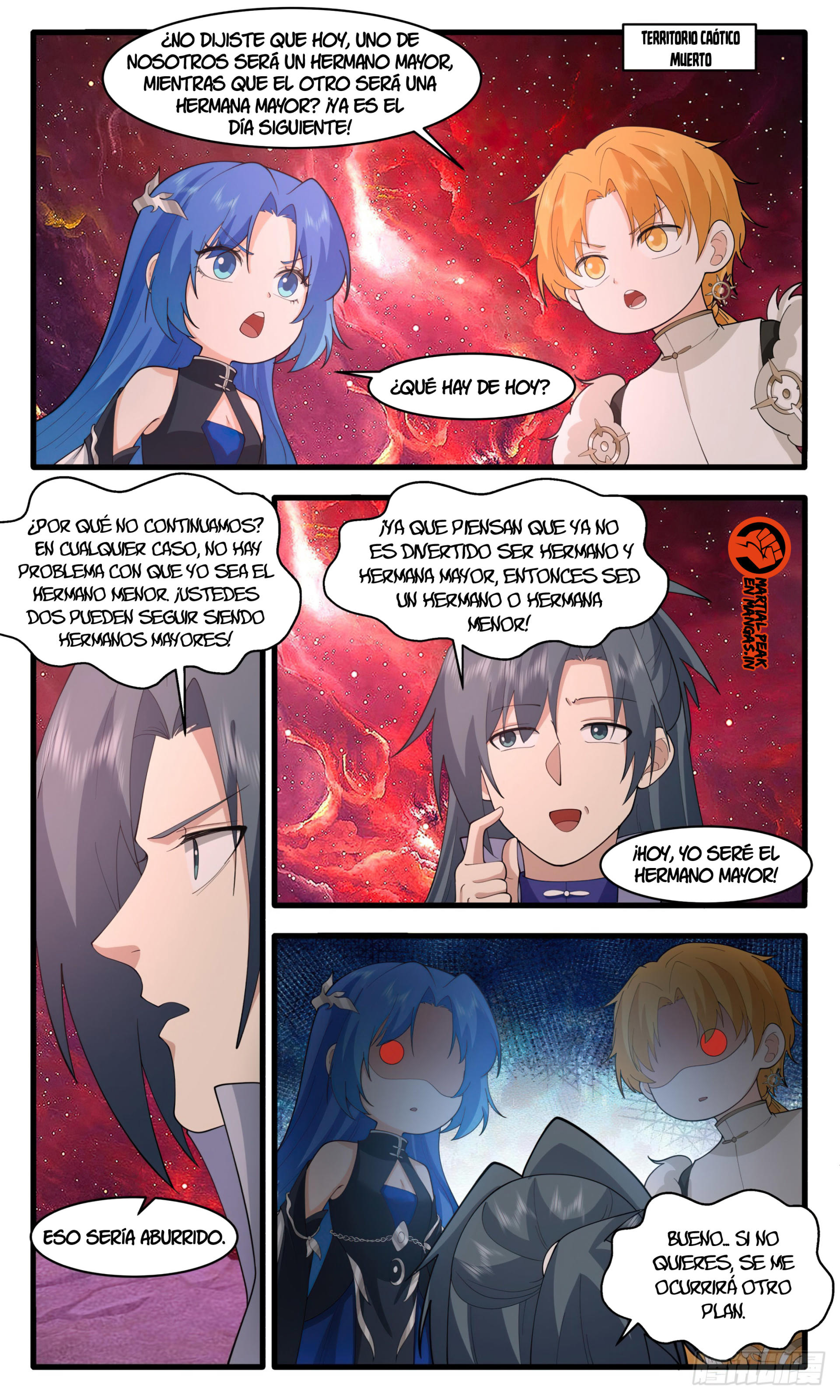 Martial Peak Capítulo 2971 - Página 3 en español