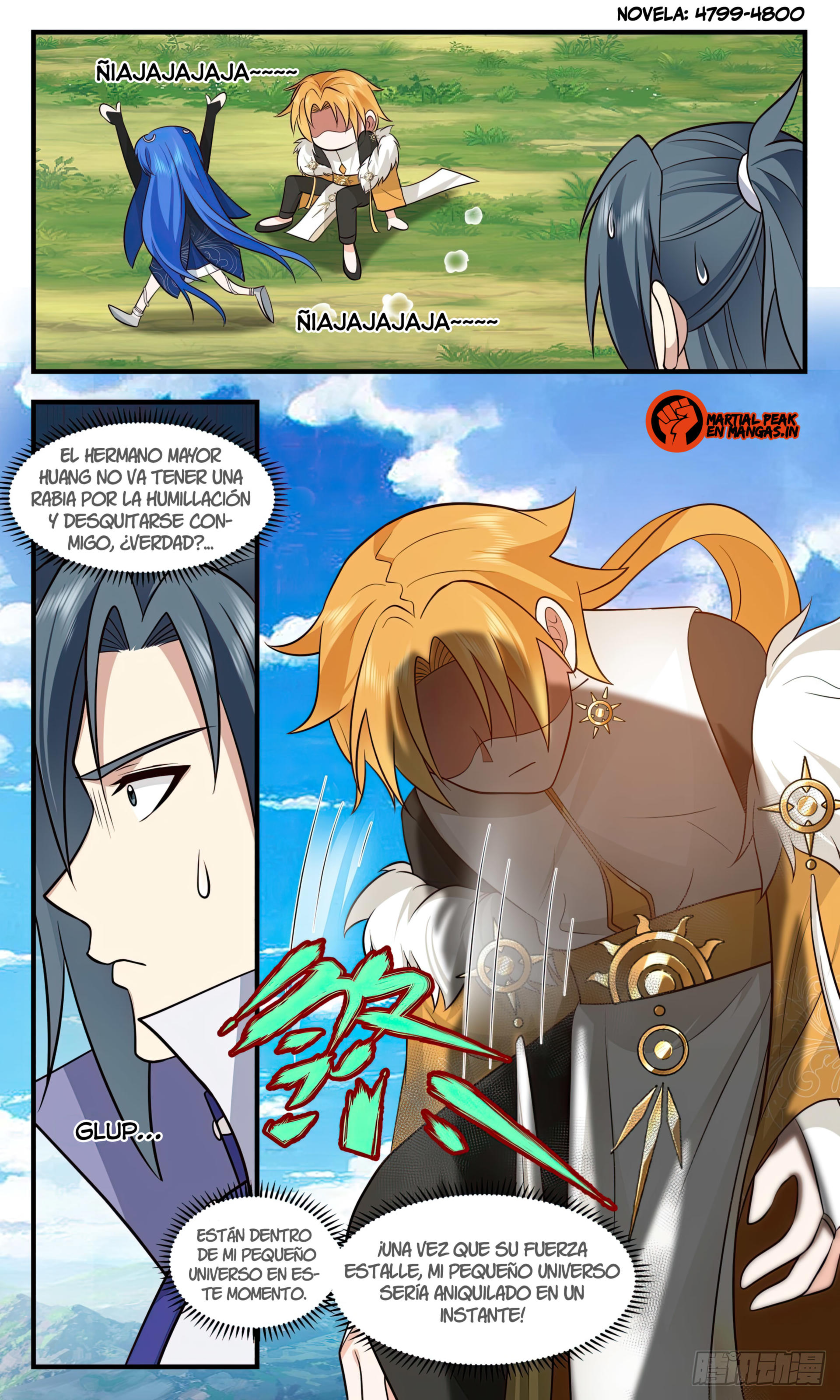 Martial Peak Capítulo 2972 - Página 13 en español