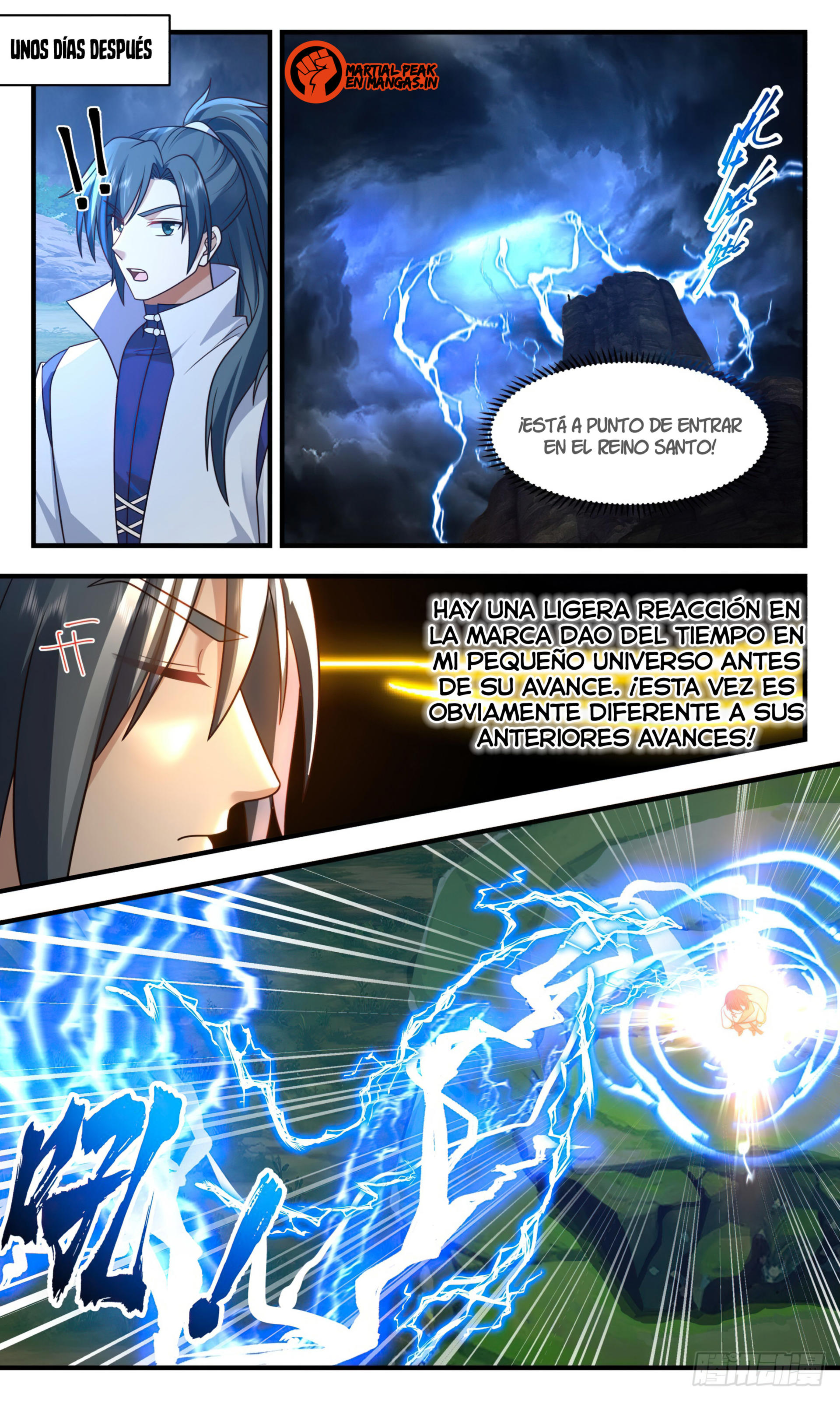 Martial Peak Capítulo 2973 - Página 6 en español