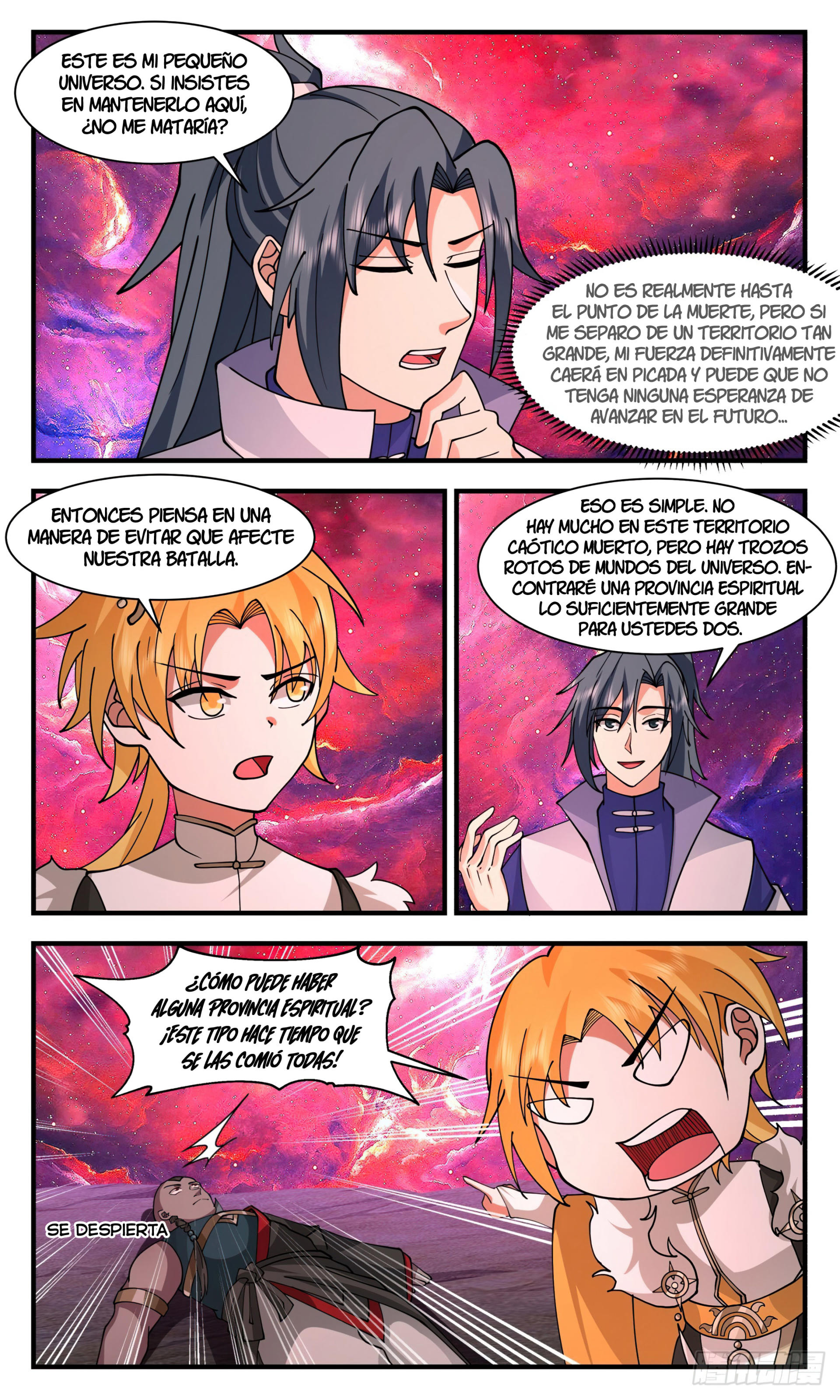 Martial Peak Capítulo 2974 - Página 3 en español