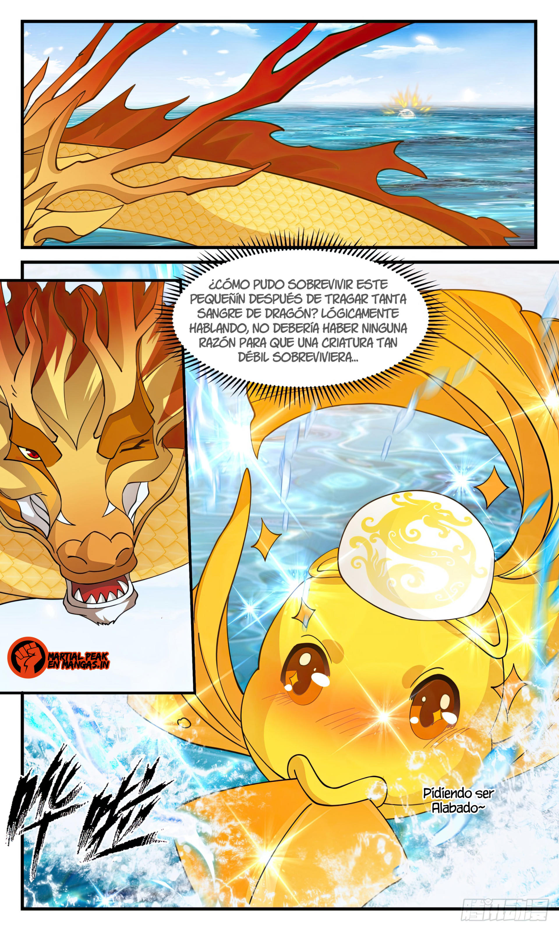 Martial Peak Capítulo 2976 - Página 5 en español