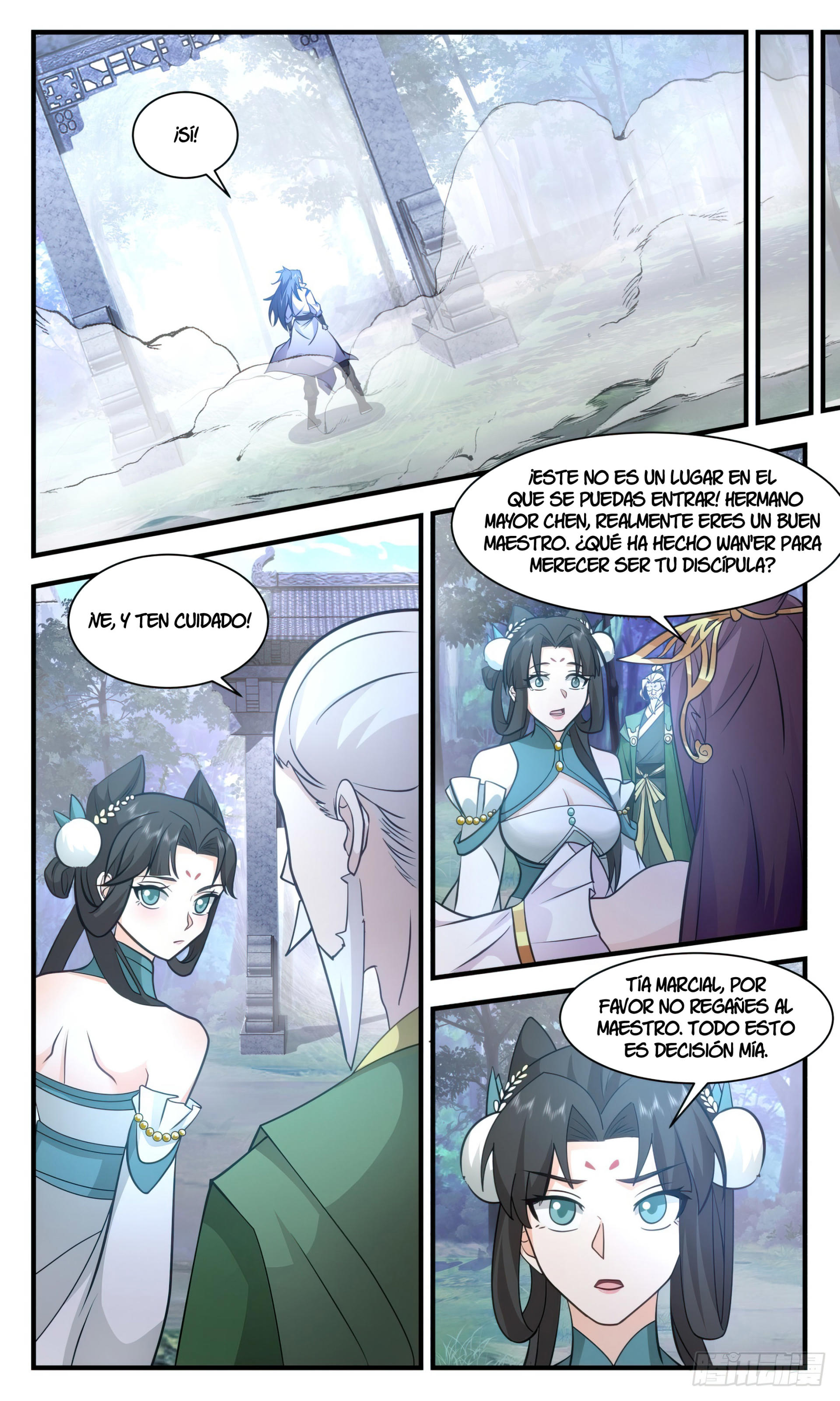 Martial Peak Capítulo 2979 - Página 11 en español